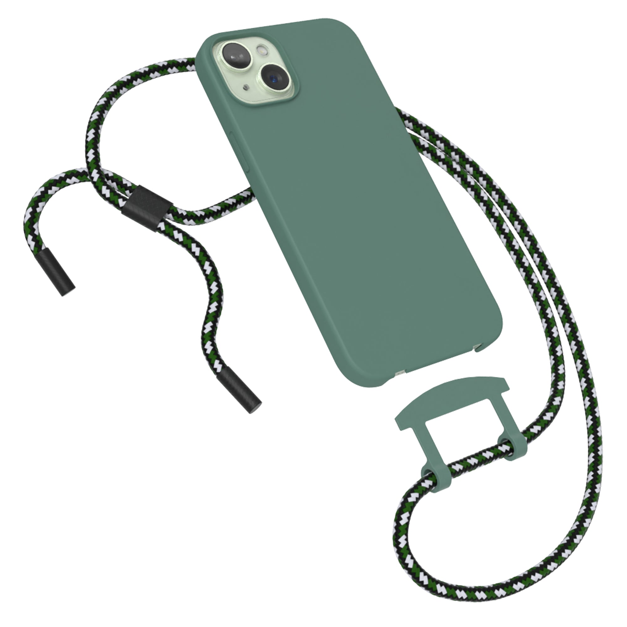 iPhone 15 Plus 2in1 Hülle mit Kordel