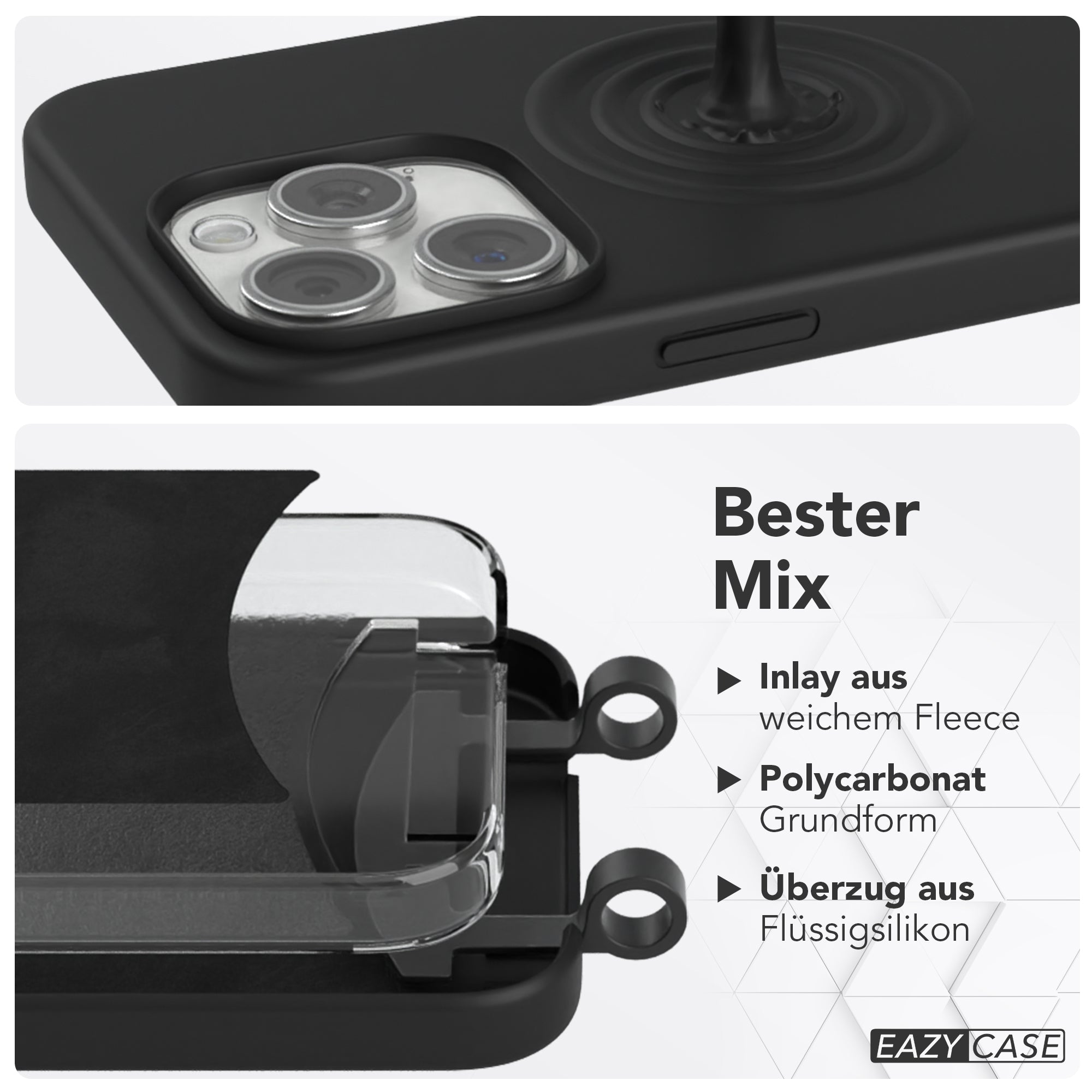 iPhone 15 Pro Max 2in1 Hülle mit Kordel