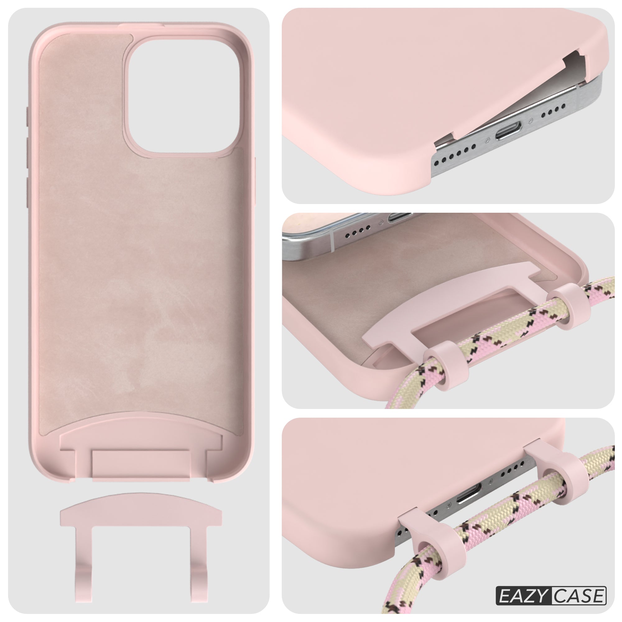 iPhone 15 Pro Max 2in1 Hülle mit Kordel