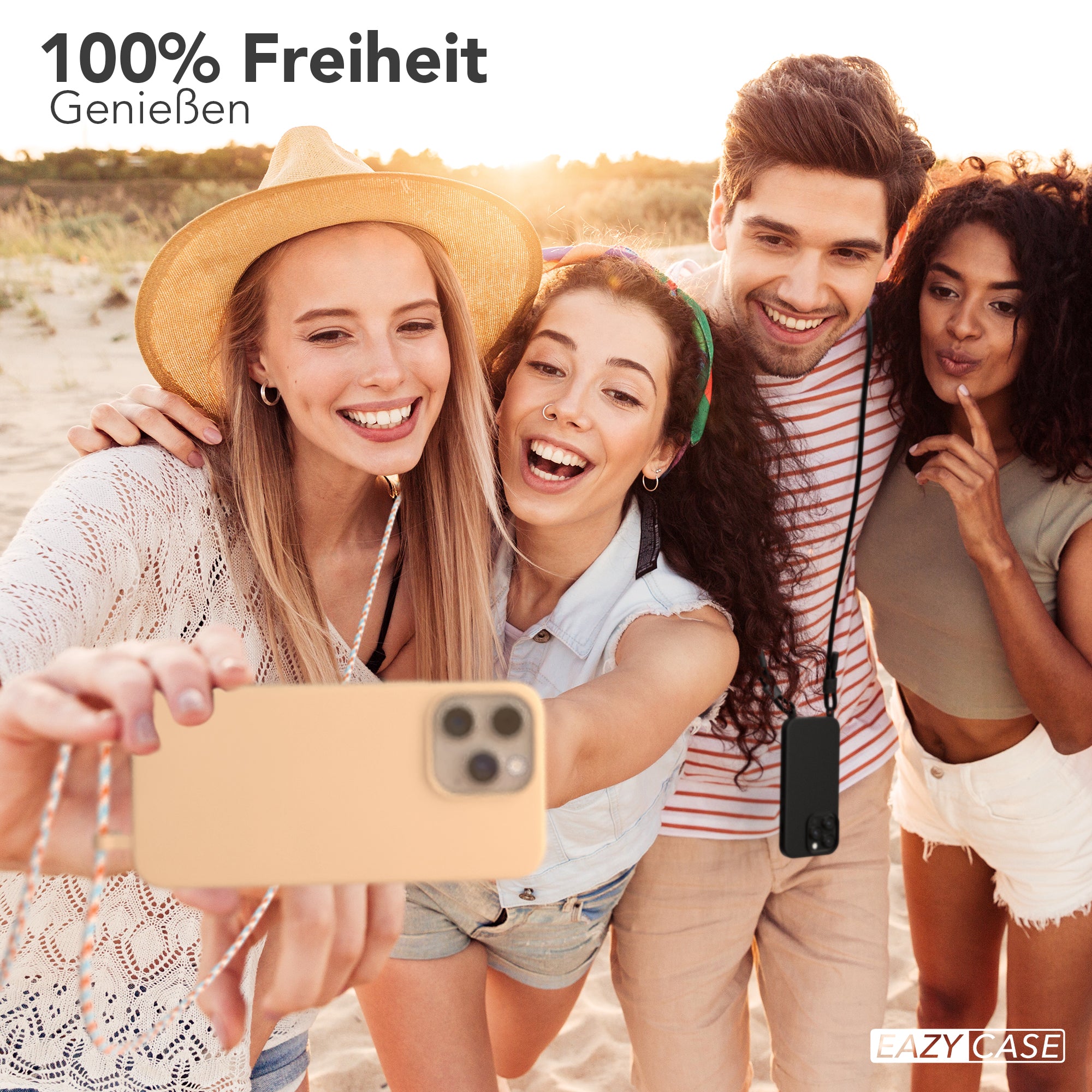 iPhone 15 Pro Max 2in1 Hülle mit Kordel