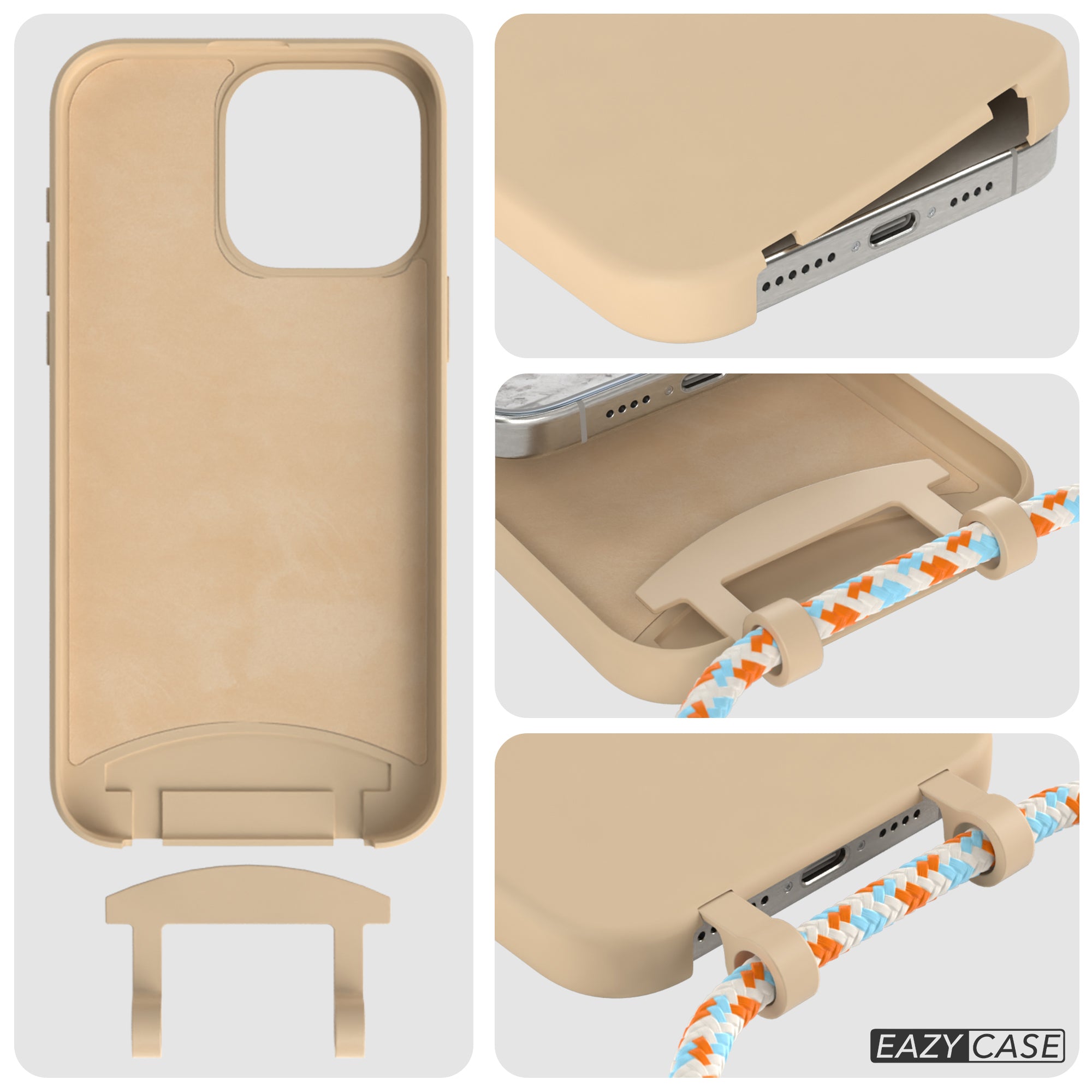 iPhone 15 Pro Max 2in1 Hülle mit Kordel