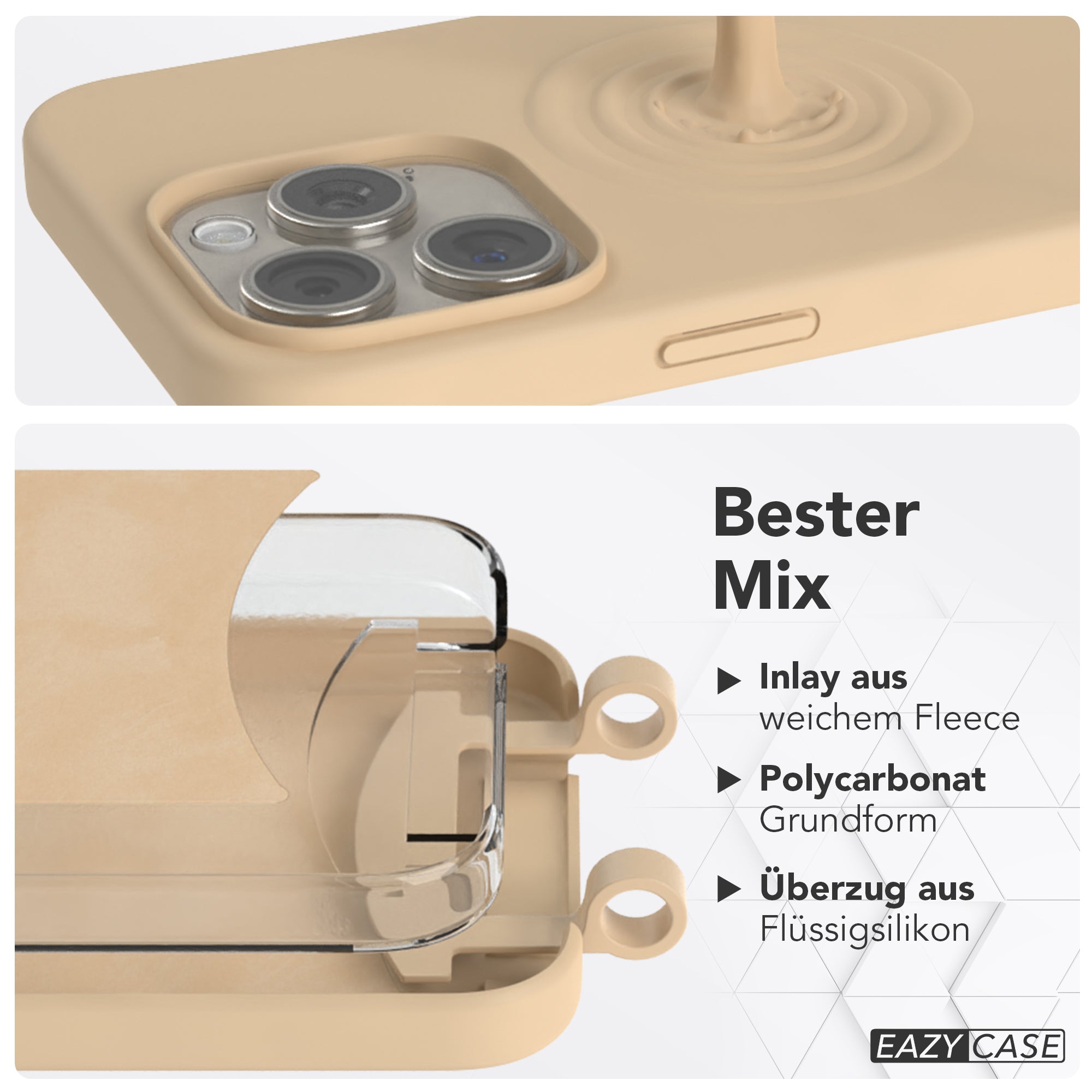 iPhone 15 Pro Max 2in1 Hülle mit Kordel
