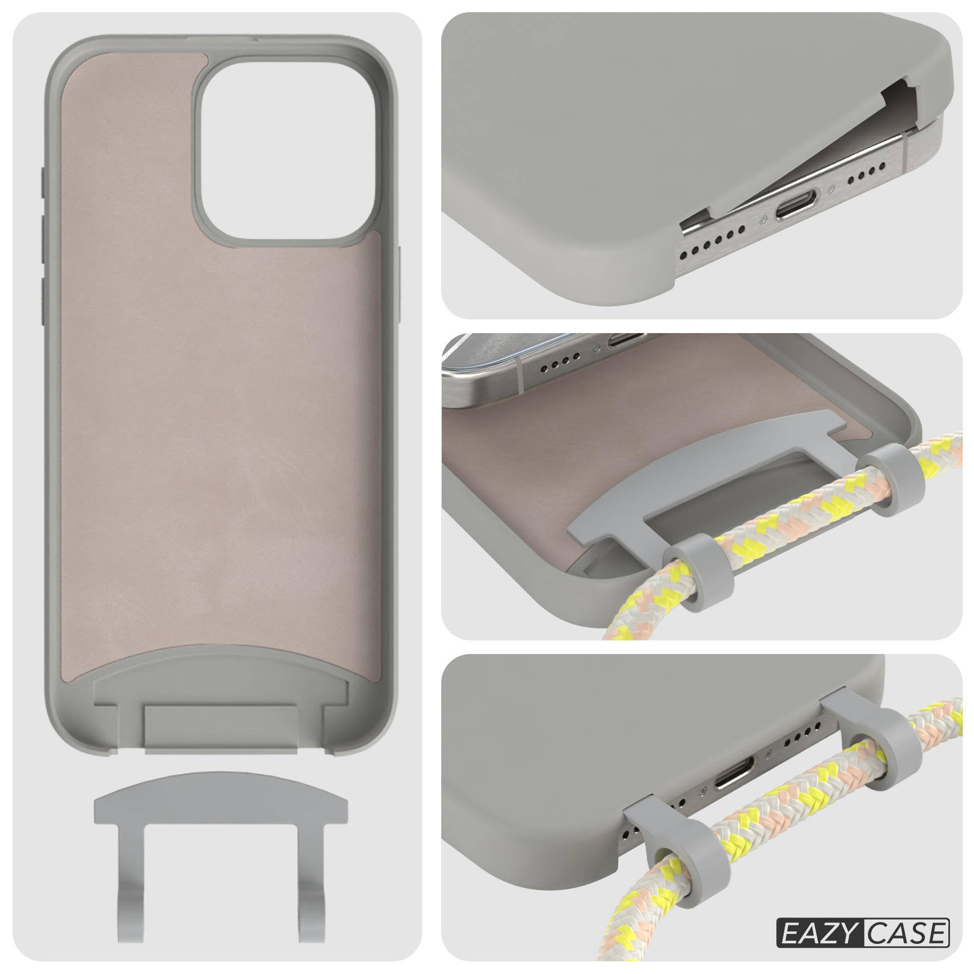 iPhone 15 Pro Max 2in1 Hülle mit Kordel