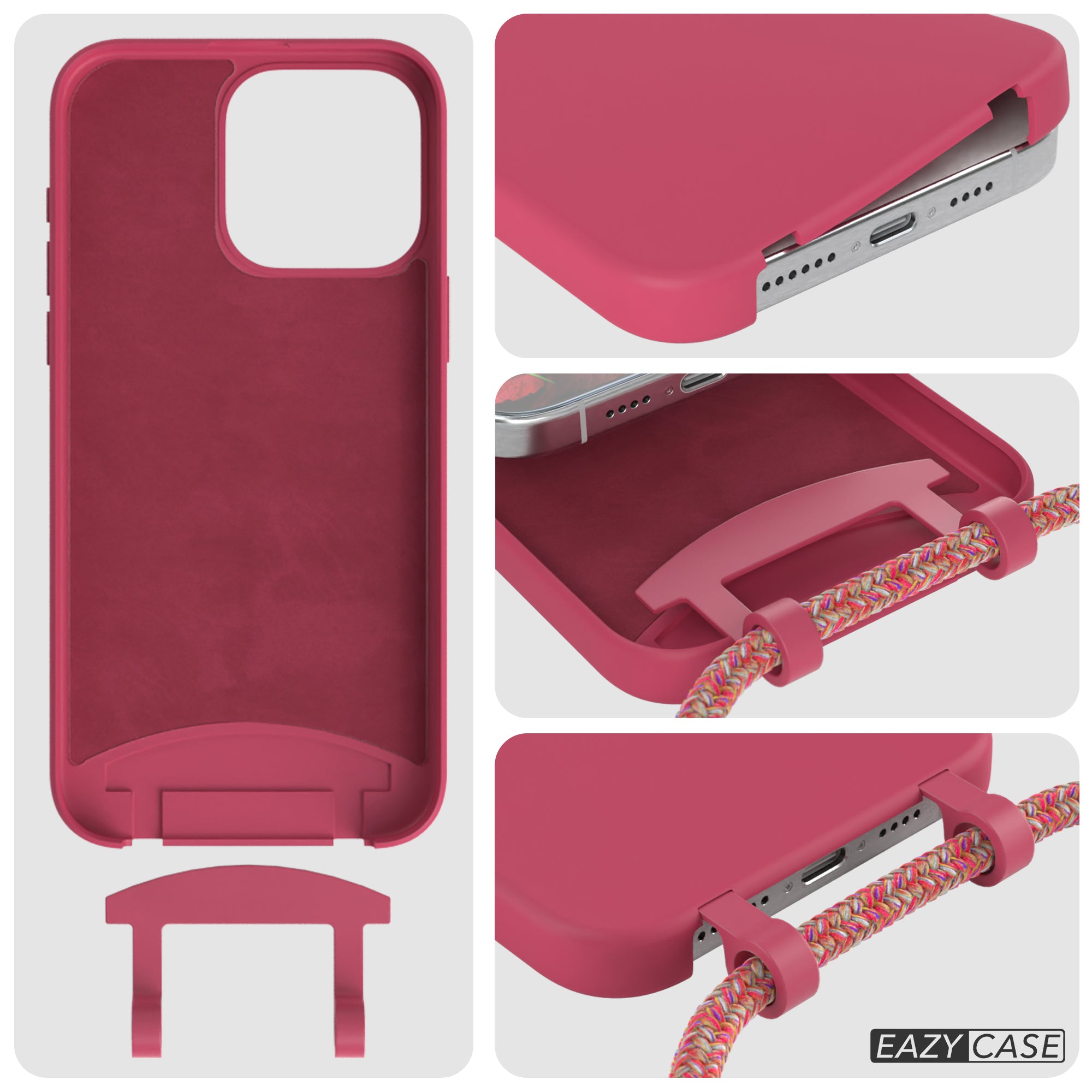 iPhone 15 Pro Max 2in1 Hülle mit Kordel