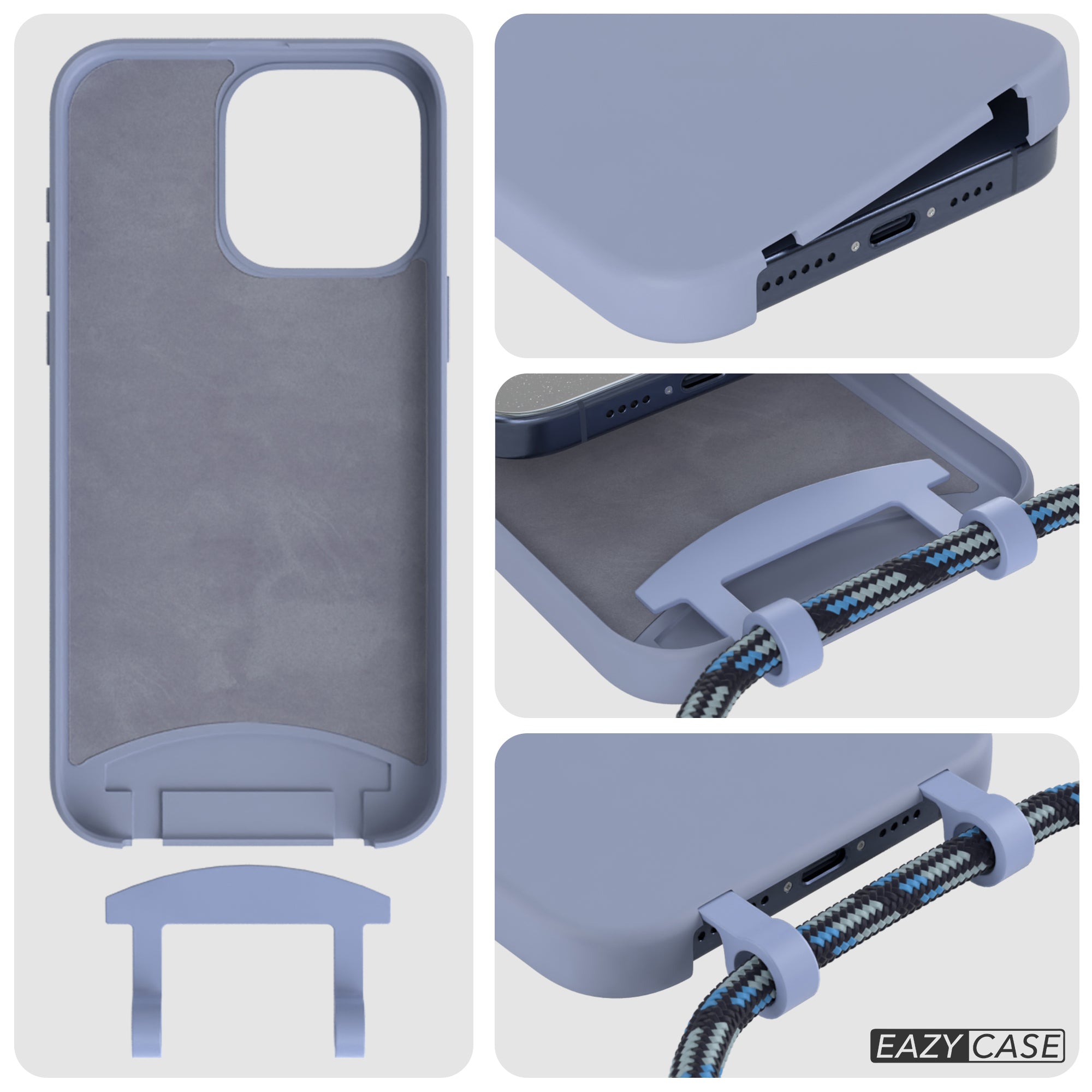 iPhone 15 Pro Max 2in1 Hülle mit Kordel