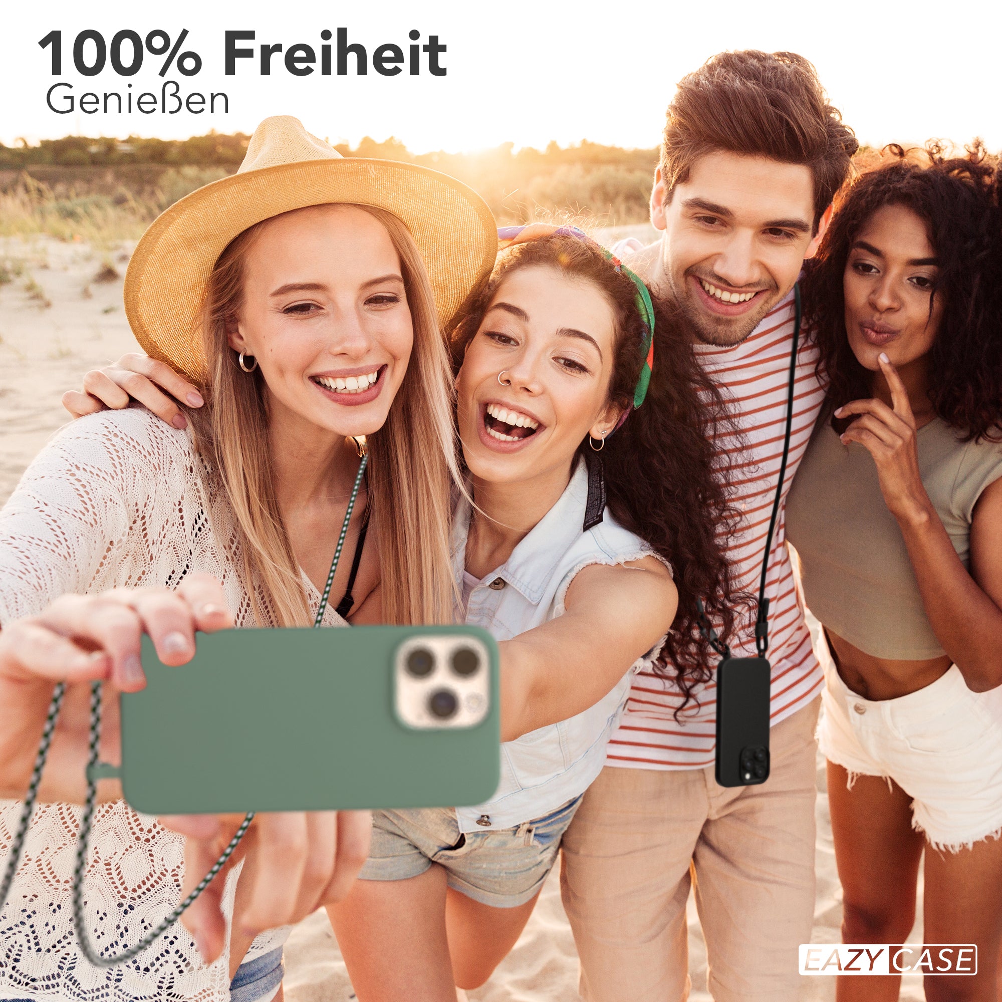 iPhone 15 Pro Max 2in1 Hülle mit Kordel