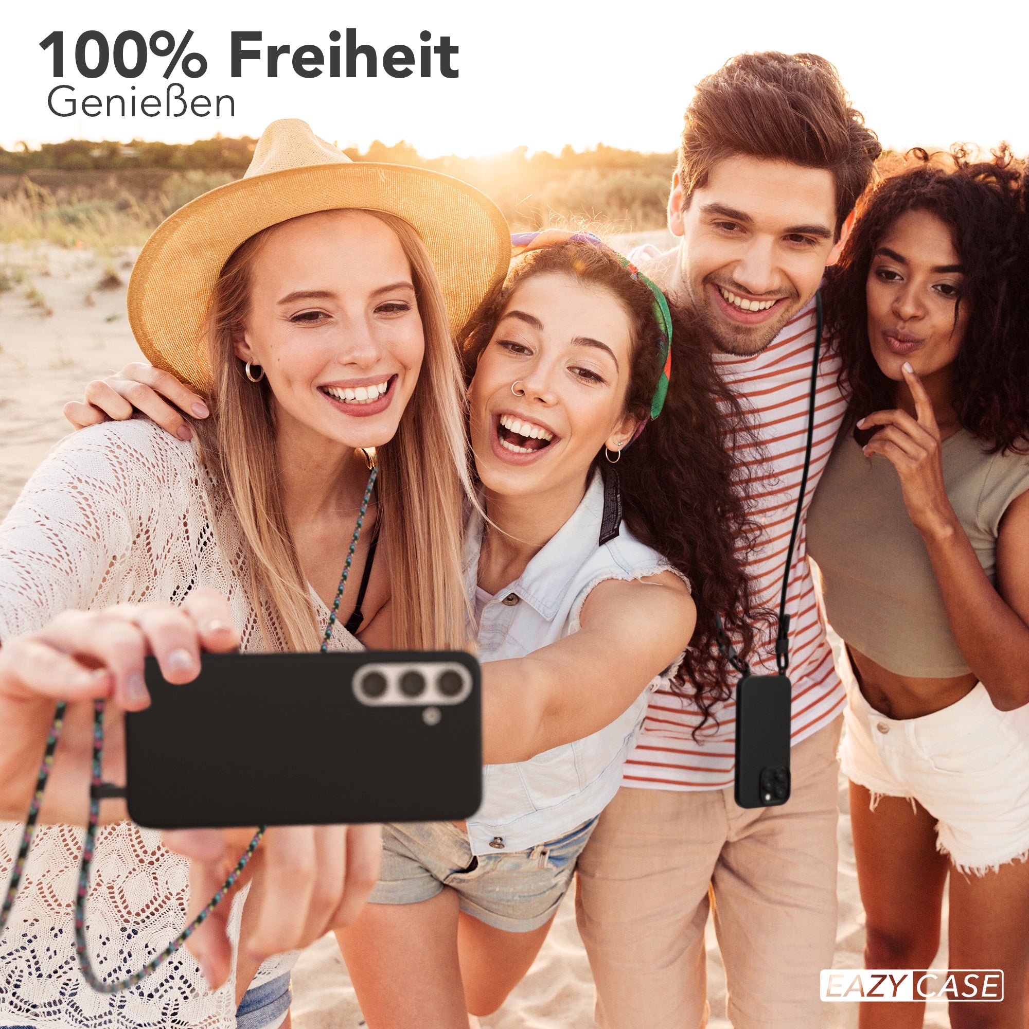 Galaxy S24 2in1 Hülle mit Kordel