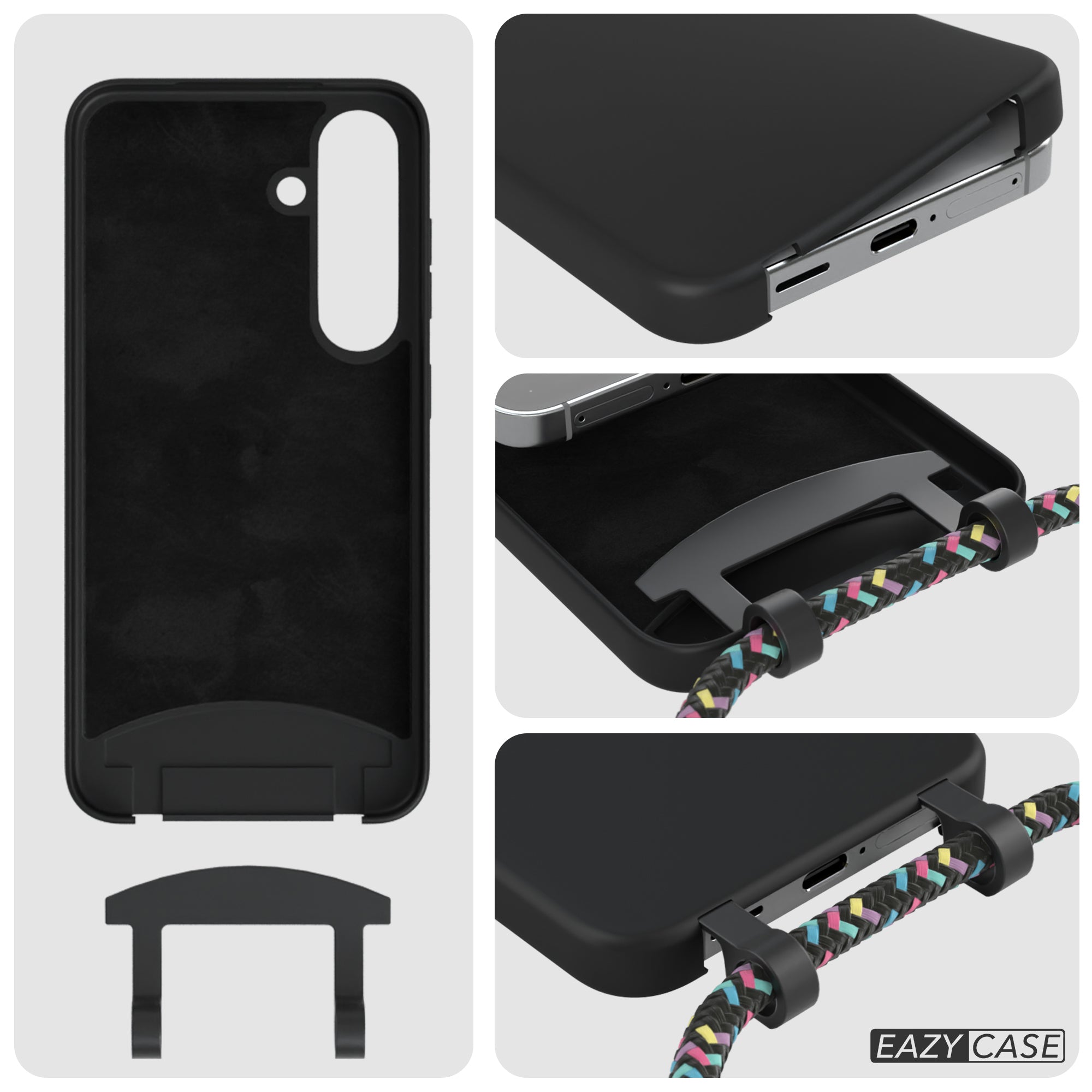 Galaxy S24 2in1 Hülle mit Kordel