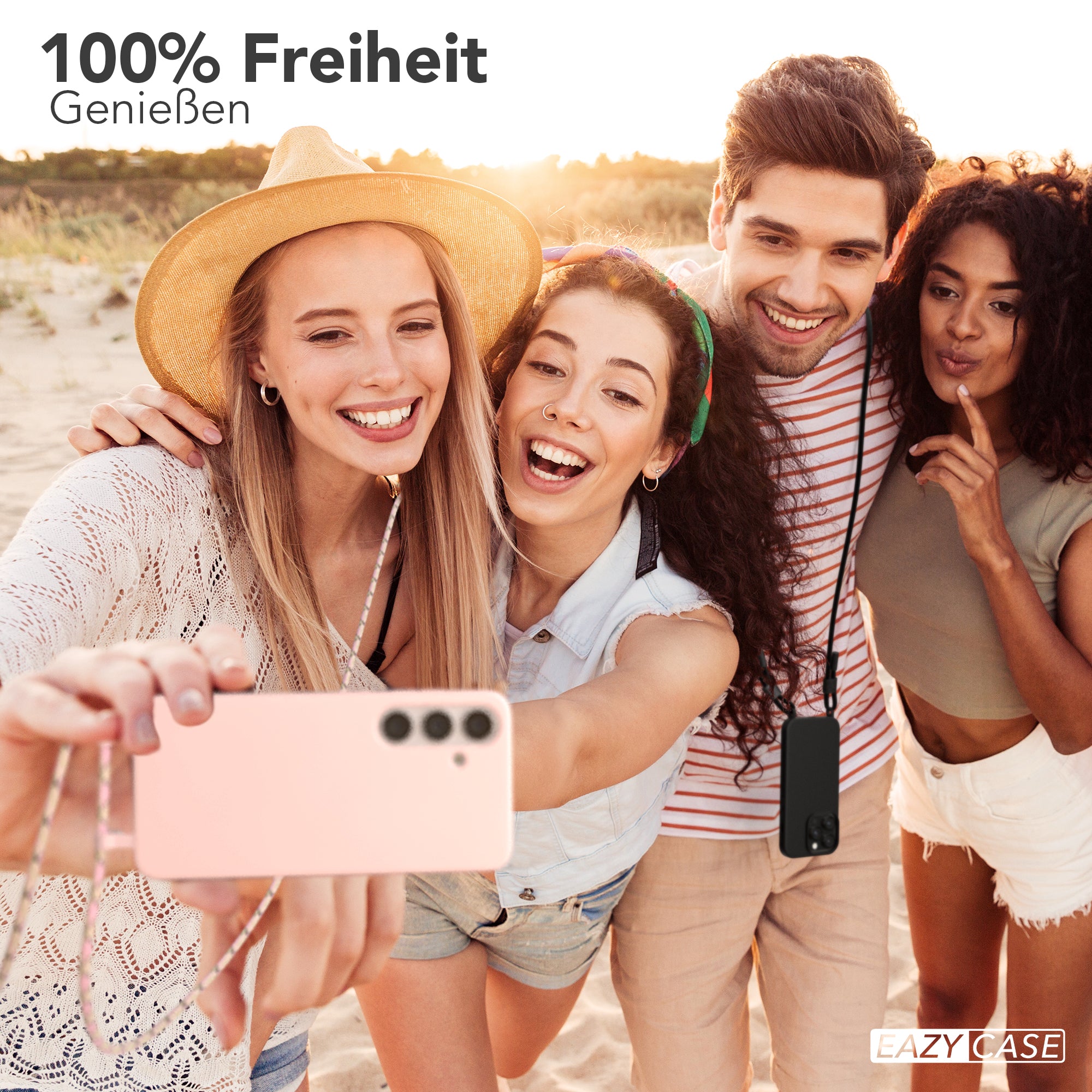 Galaxy S24 2in1 Hülle mit Kordel