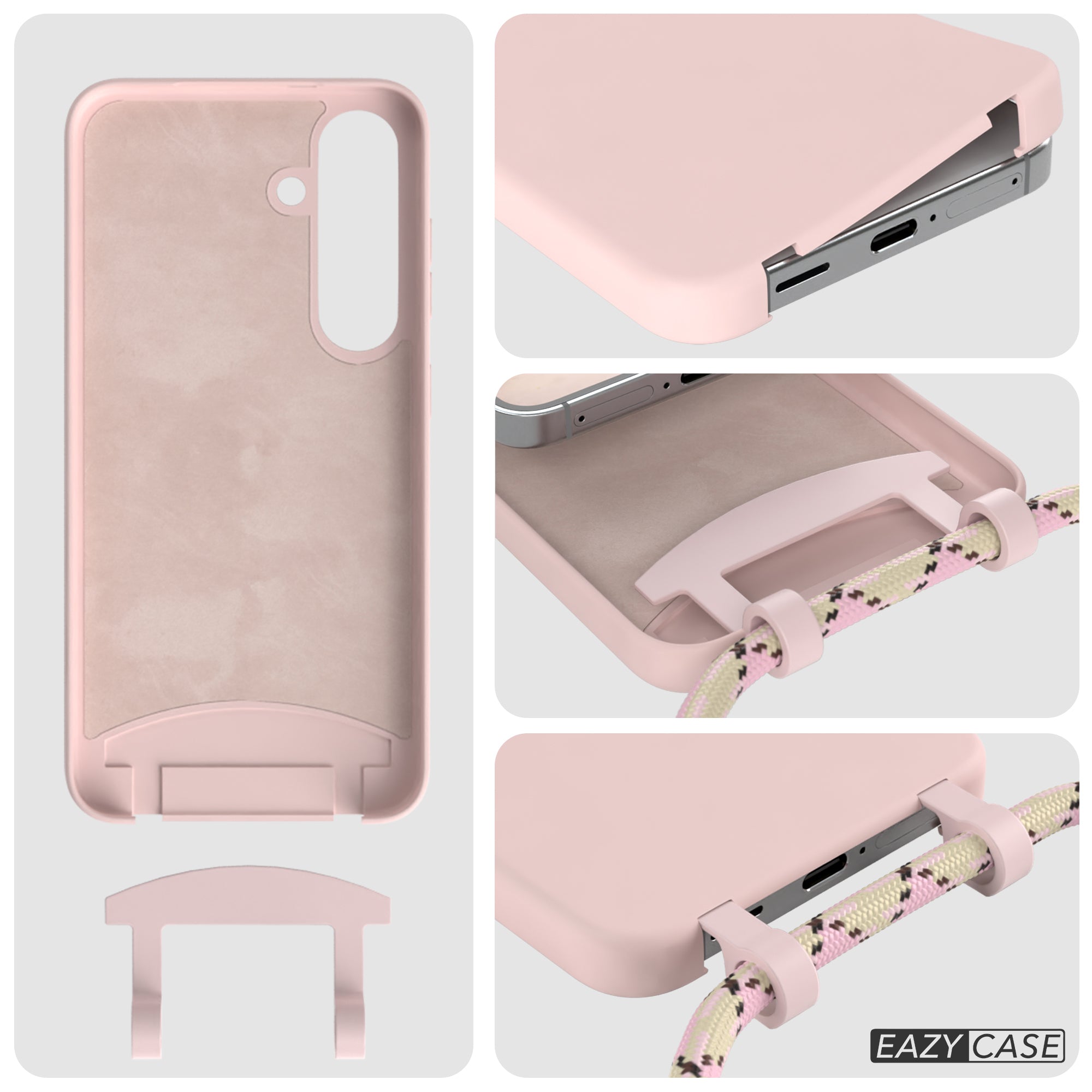Galaxy S24 2in1 Hülle mit Kordel
