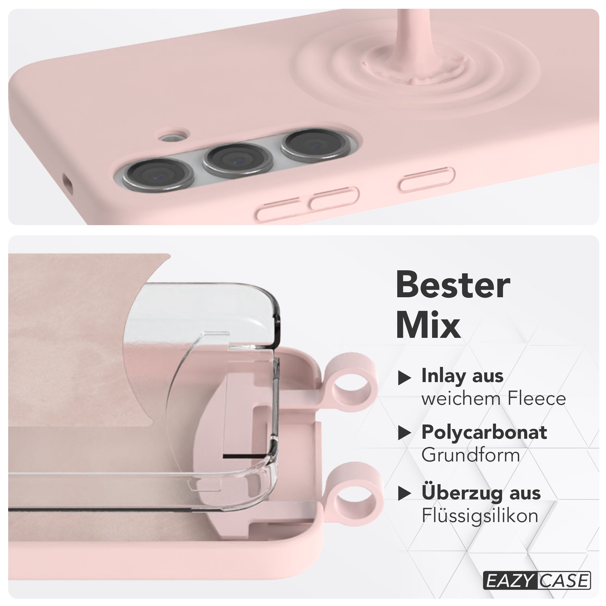 Galaxy S24 2in1 Hülle mit Kordel