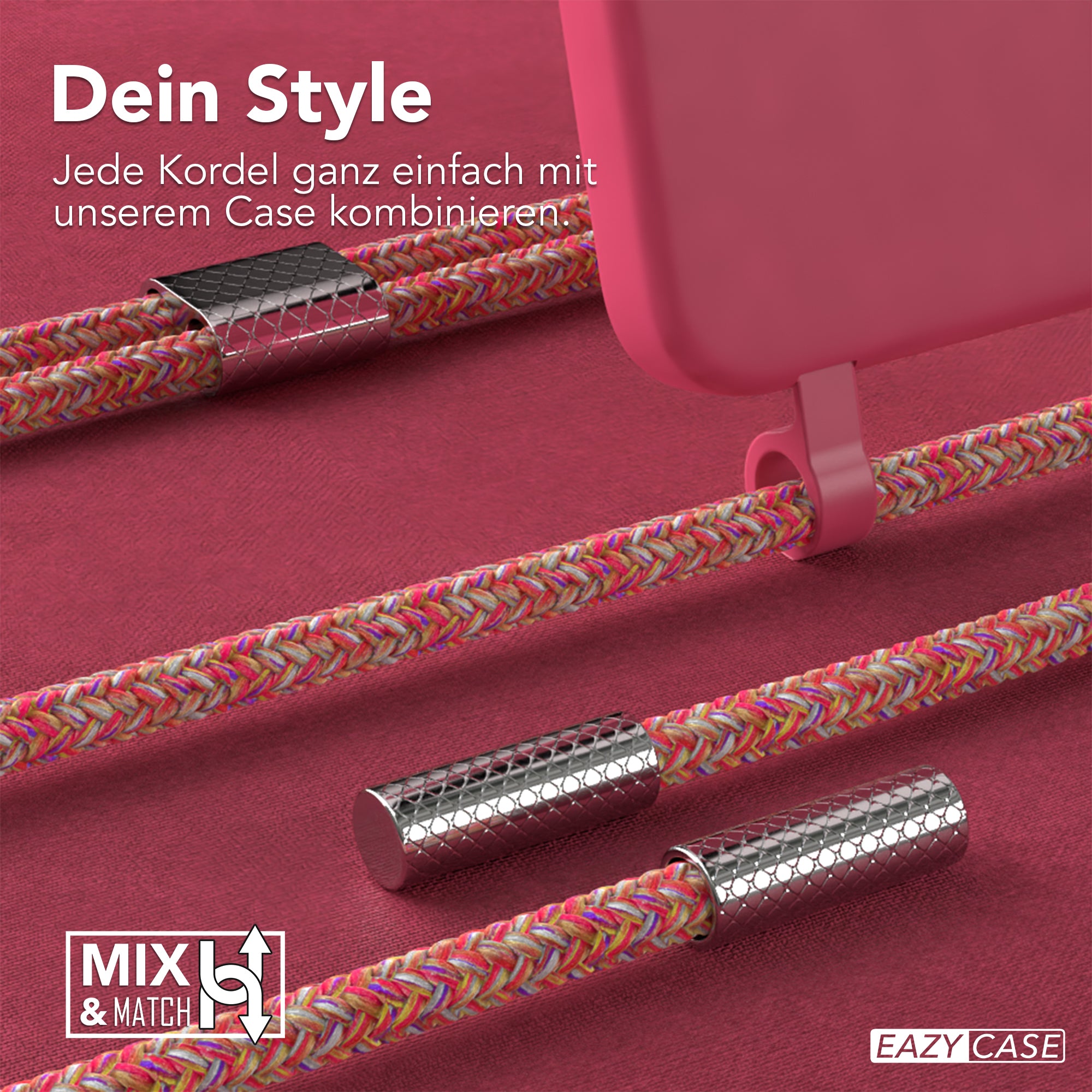 Galaxy S24 2in1 Hülle mit Kordel