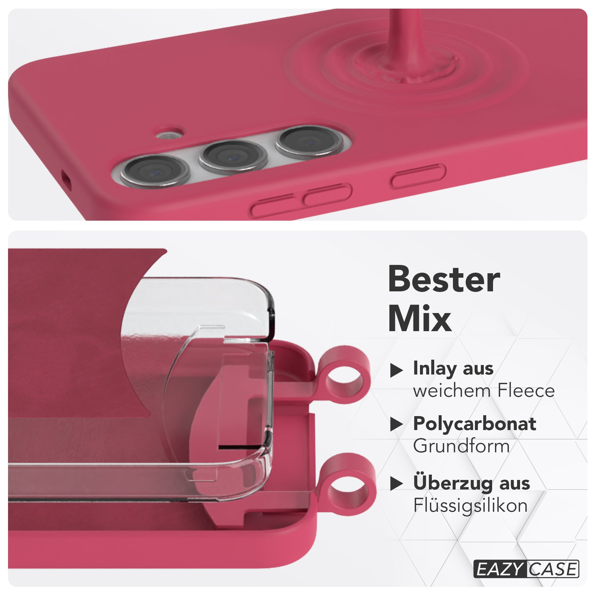 Galaxy S24 2in1 Hülle mit Kordel