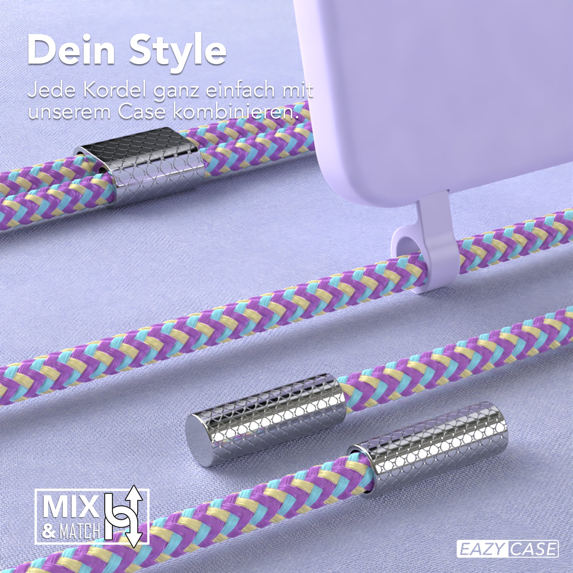 Galaxy S24 2in1 Hülle mit Kordel