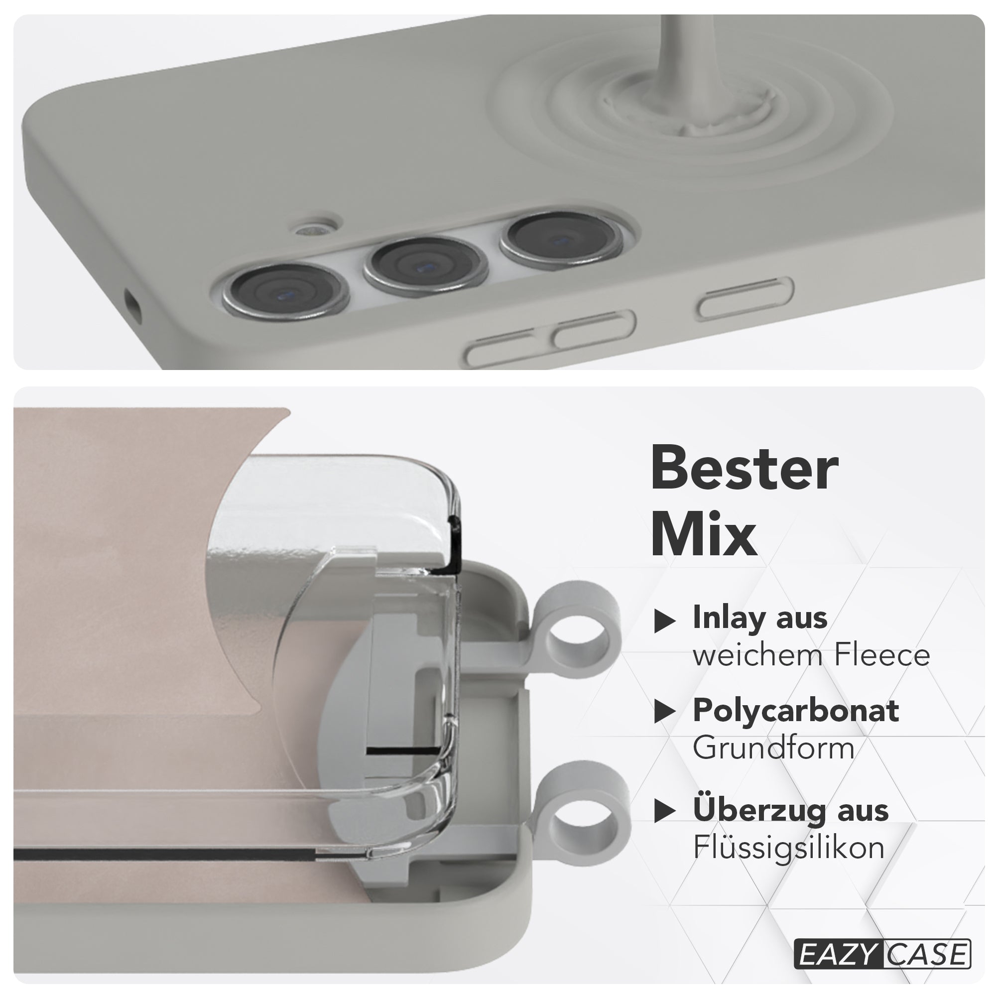 Galaxy S24 Plus 2in1 Hülle mit Kordel