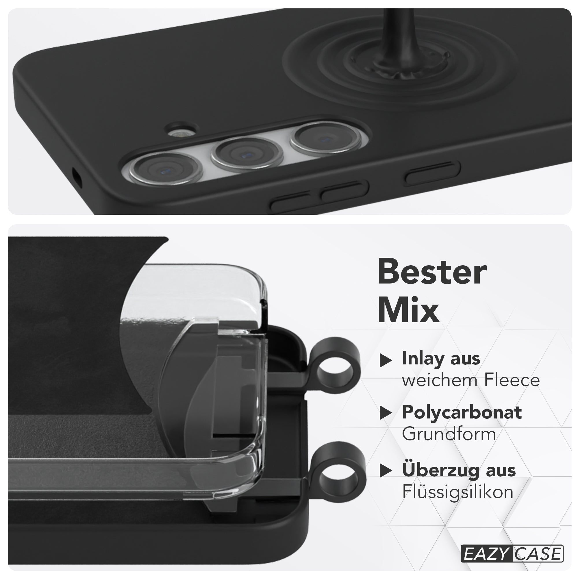 Galaxy S24 Plus 2in1 Hülle mit Kordel