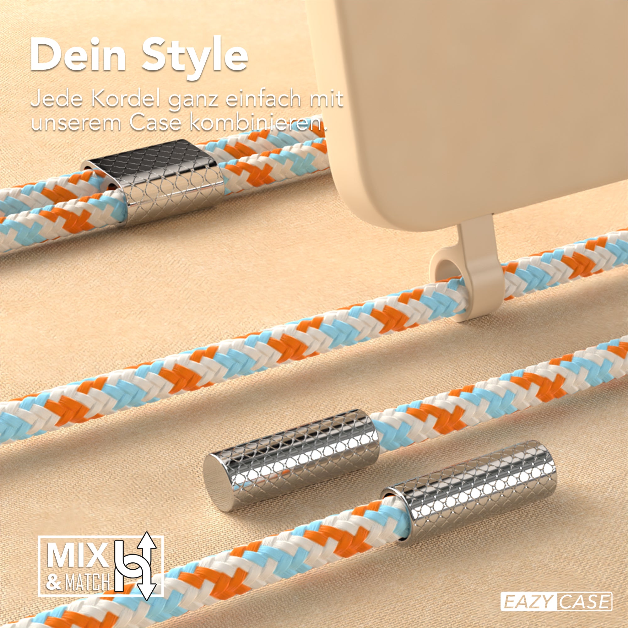 Galaxy S24 Plus 2in1 Hülle mit Kordel