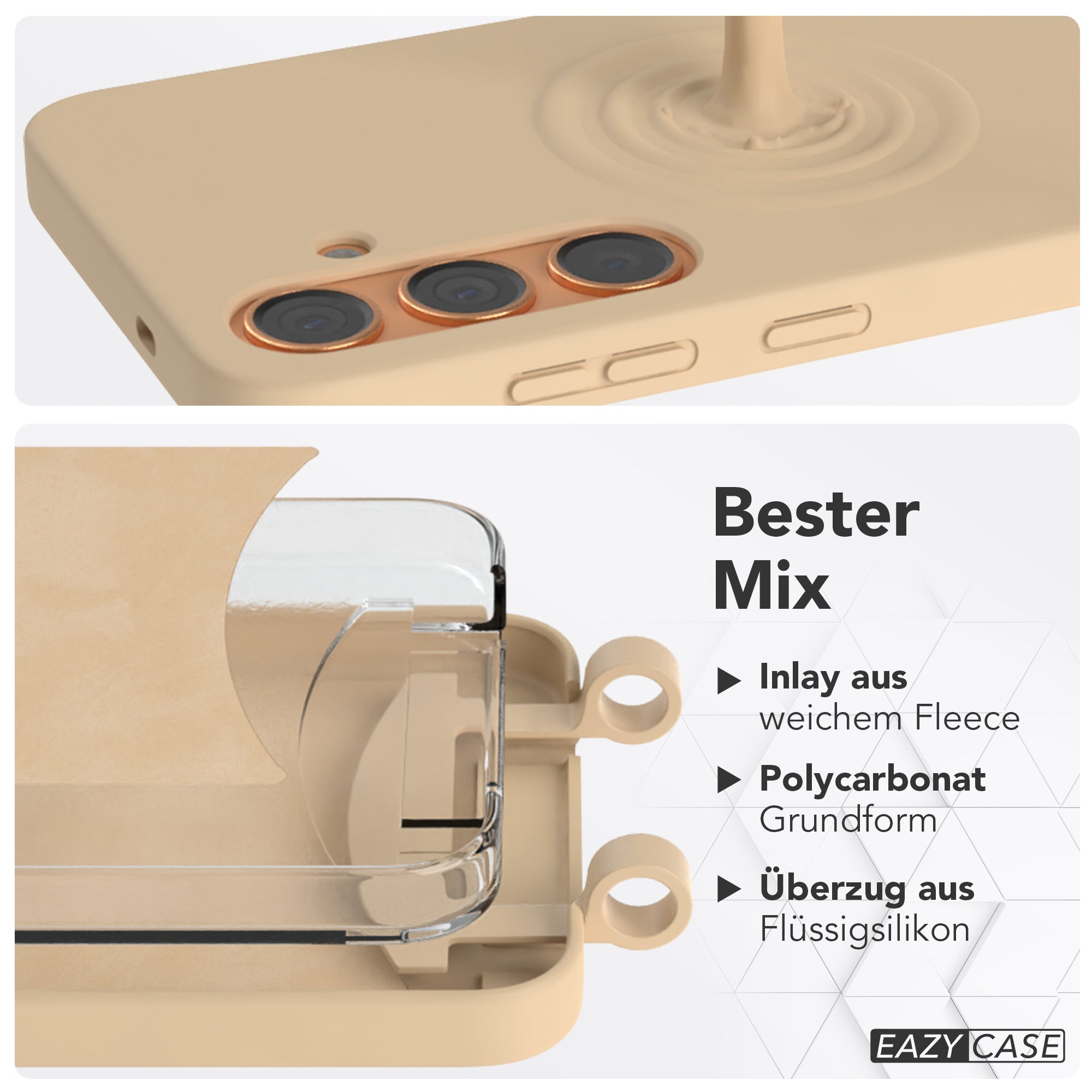 Galaxy S24 Plus 2in1 Hülle mit Kordel