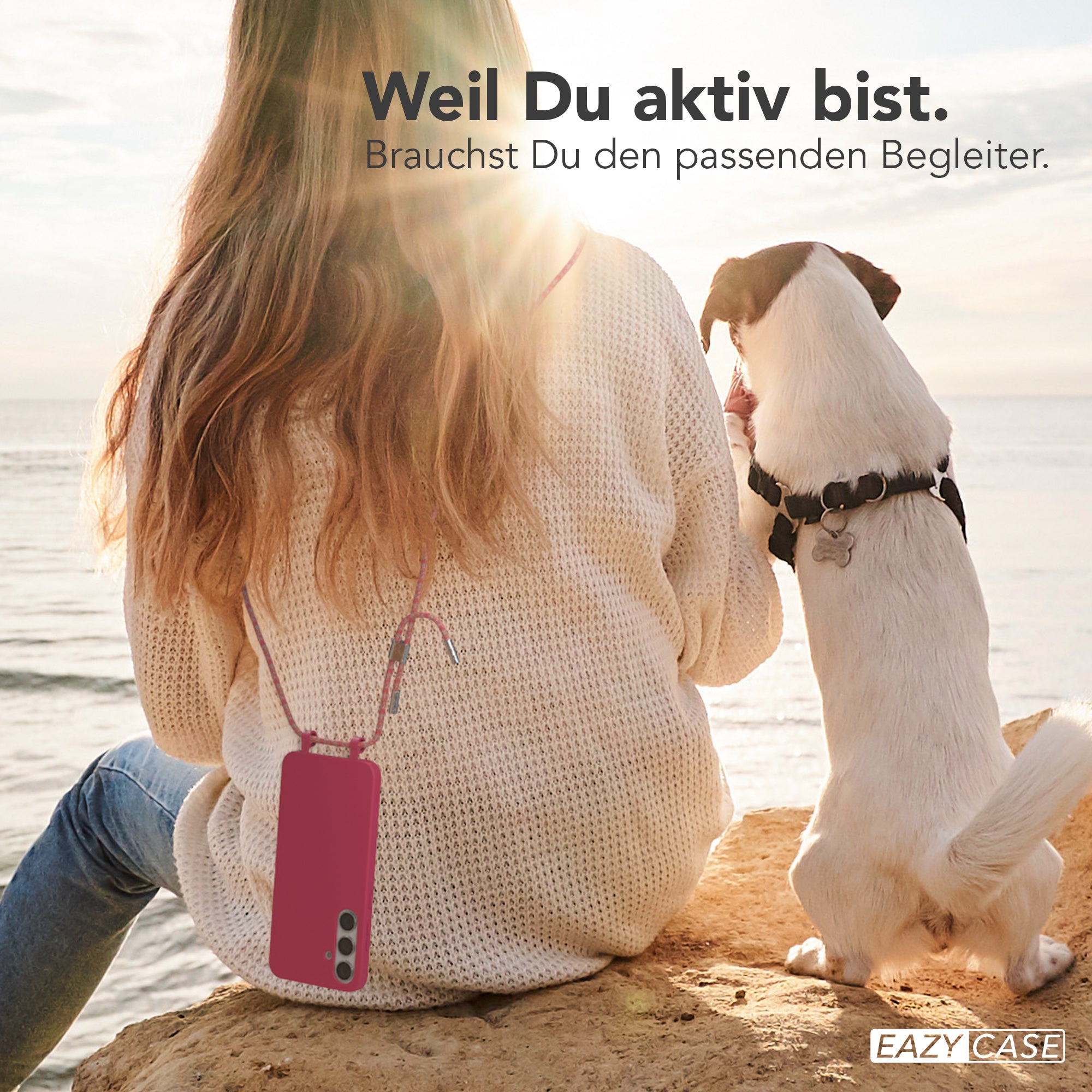 Galaxy S24 Plus 2in1 Hülle mit Kordel