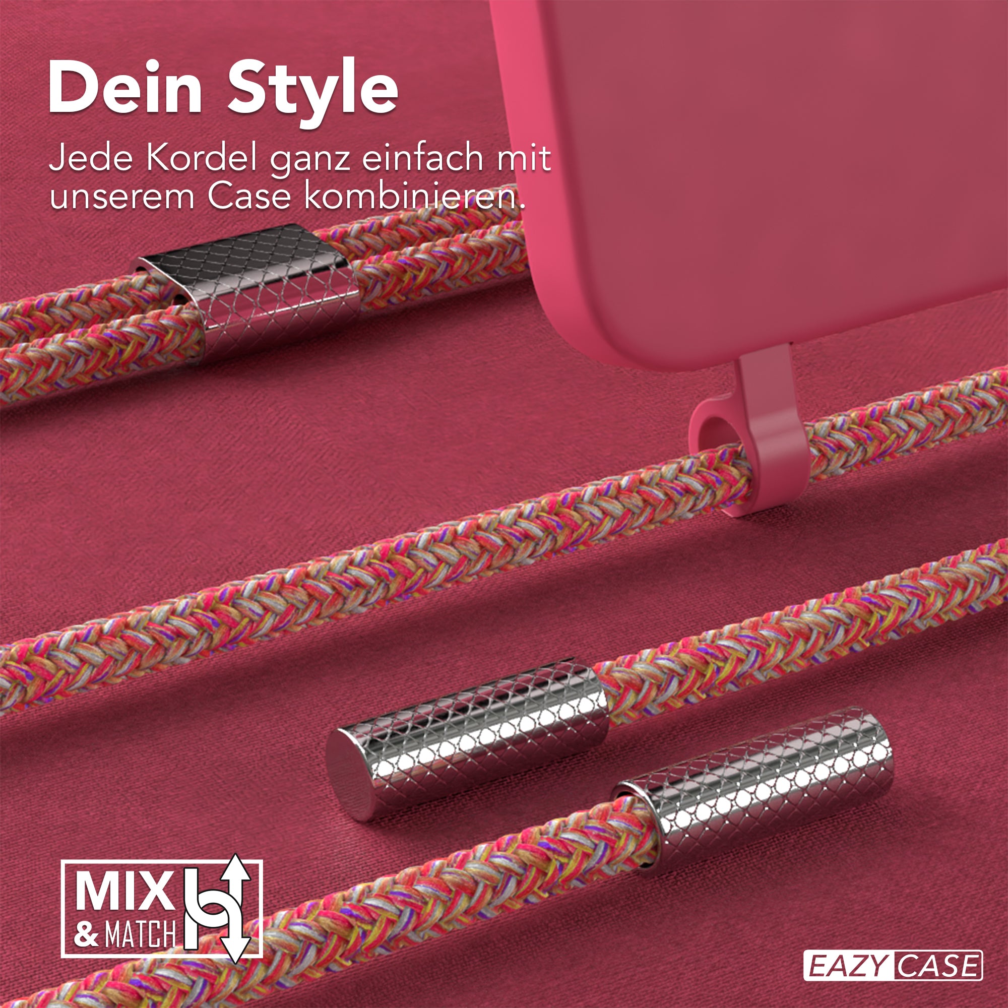 Galaxy S24 Plus 2in1 Hülle mit Kordel