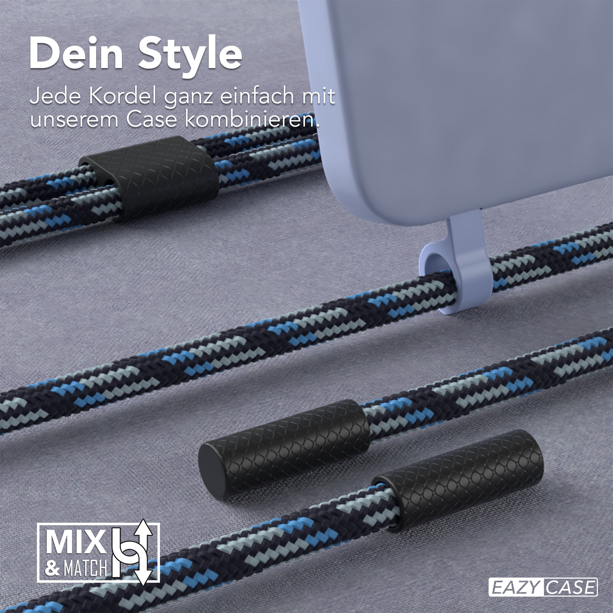 Galaxy S24 Plus 2in1 Hülle mit Kordel