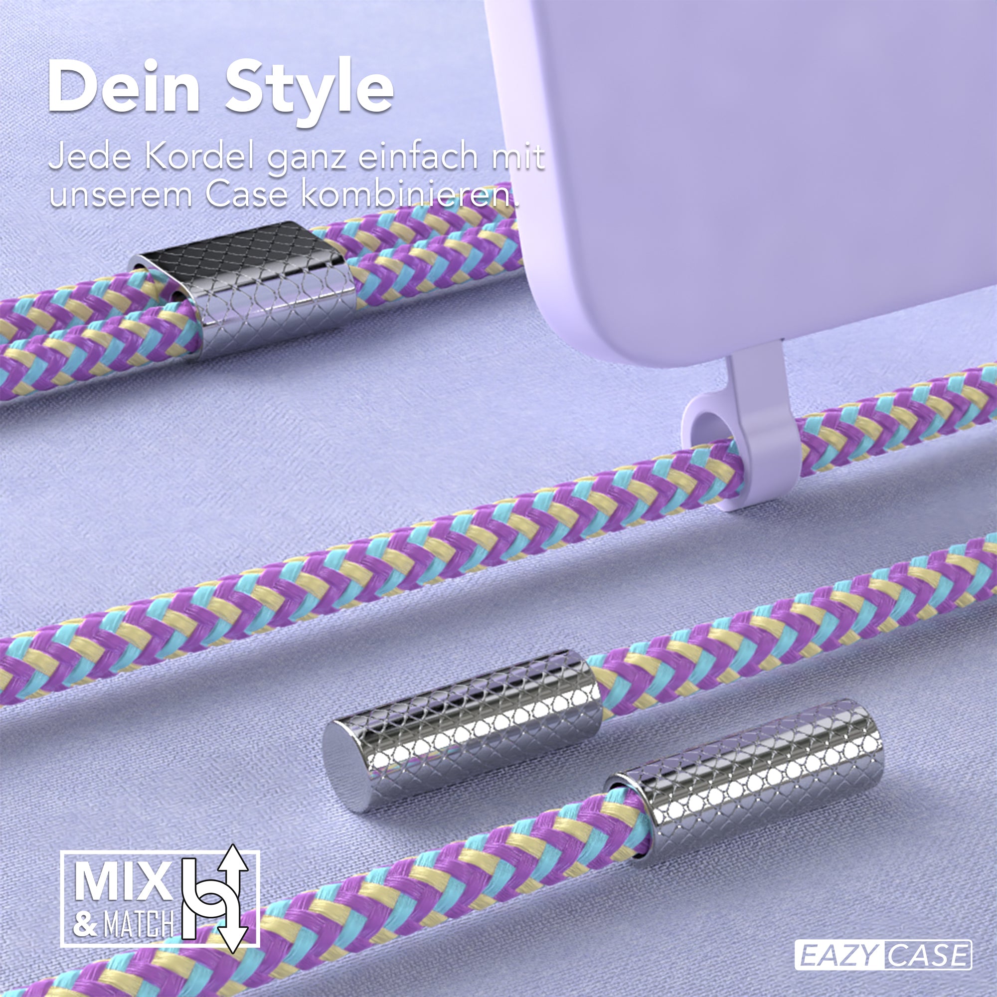 Galaxy S24 Plus 2in1 Hülle mit Kordel