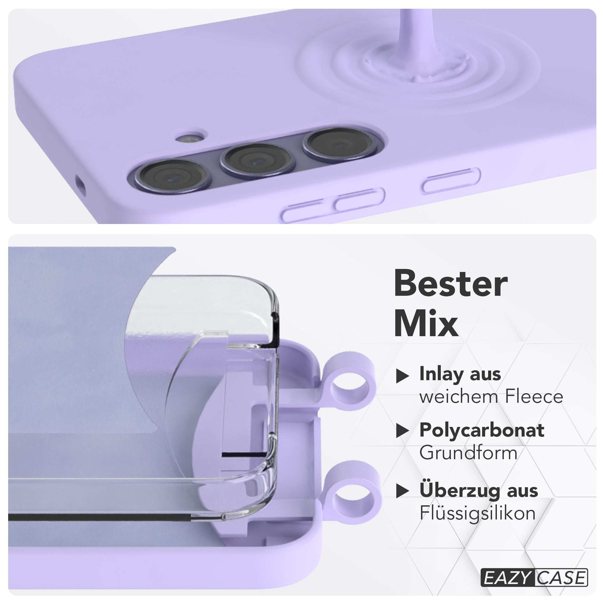 Galaxy S24 Plus 2in1 Hülle mit Kordel