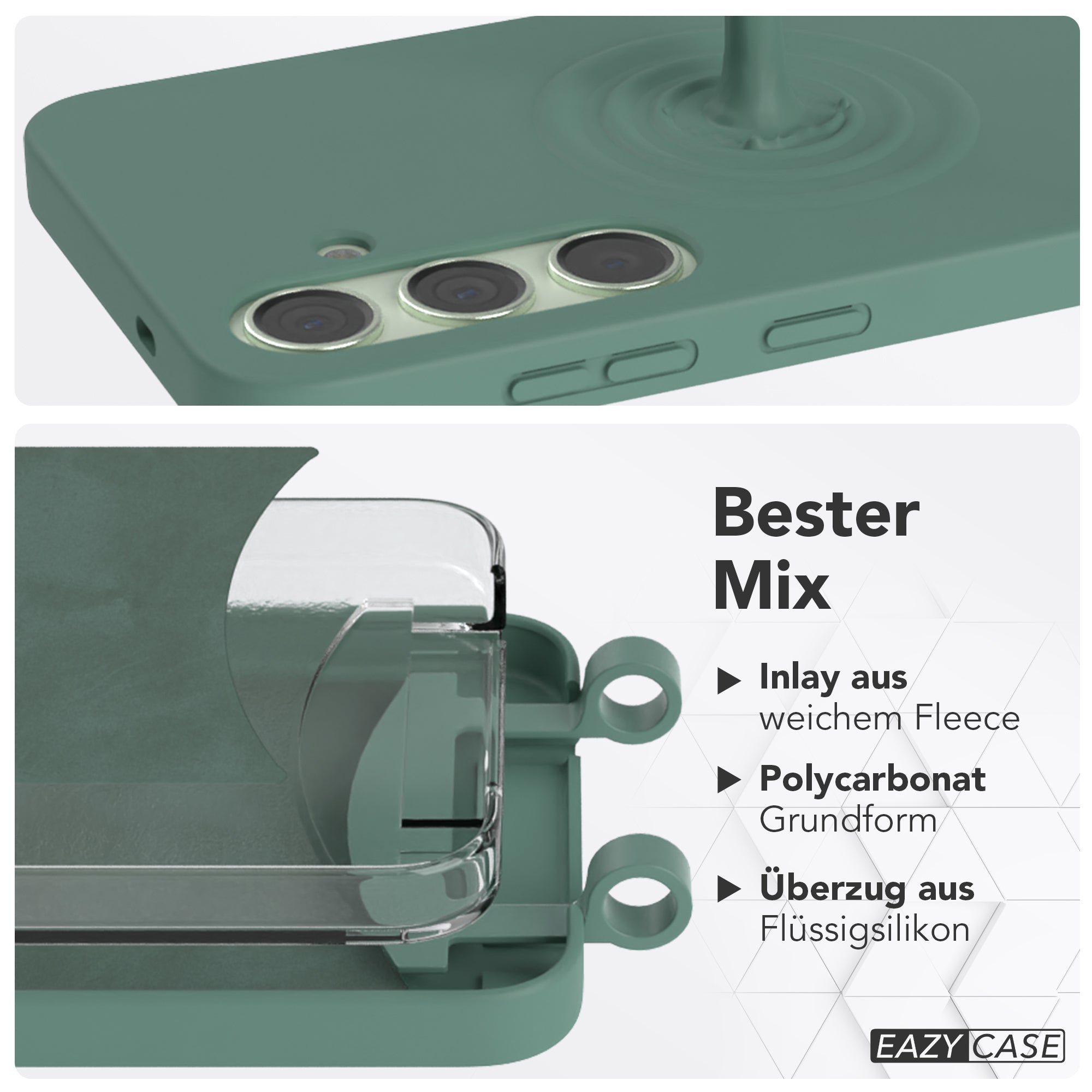 Galaxy S24 Plus 2in1 Hülle mit Kordel