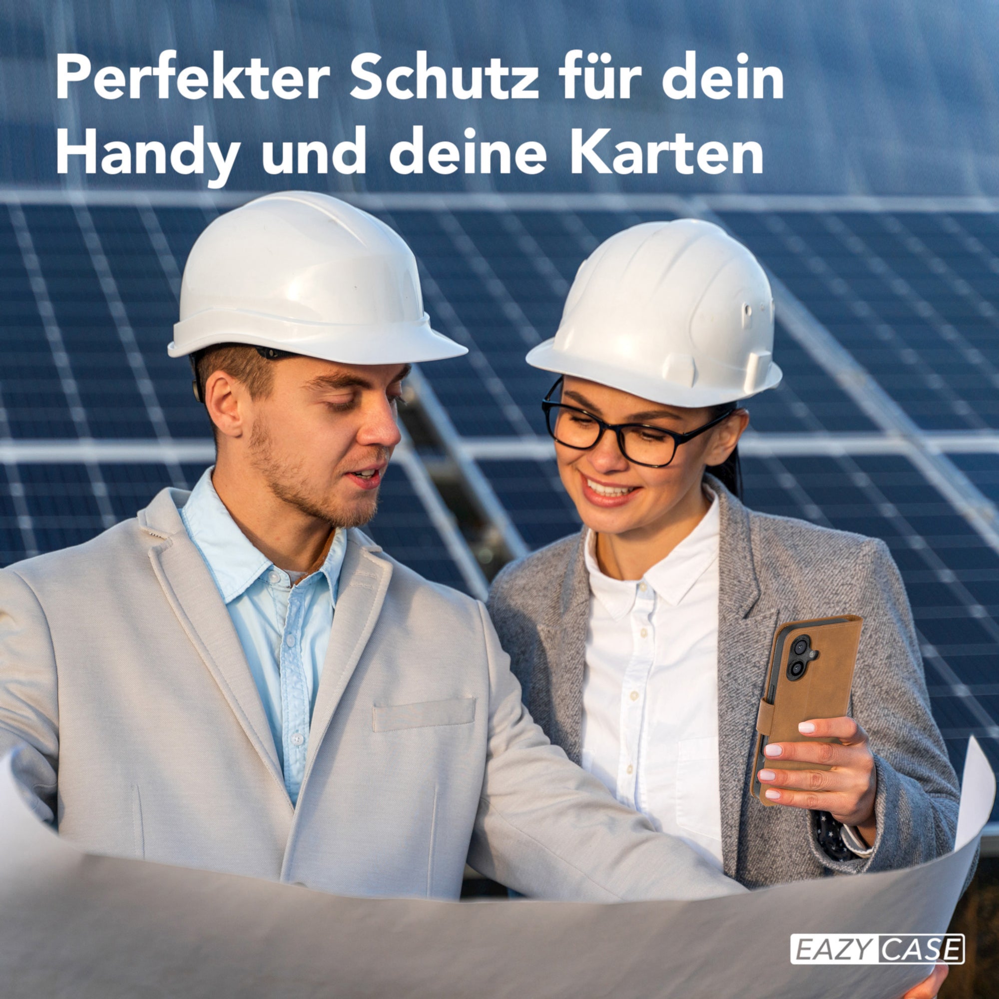iPhone 16 Klapphülle aus Kunstleder