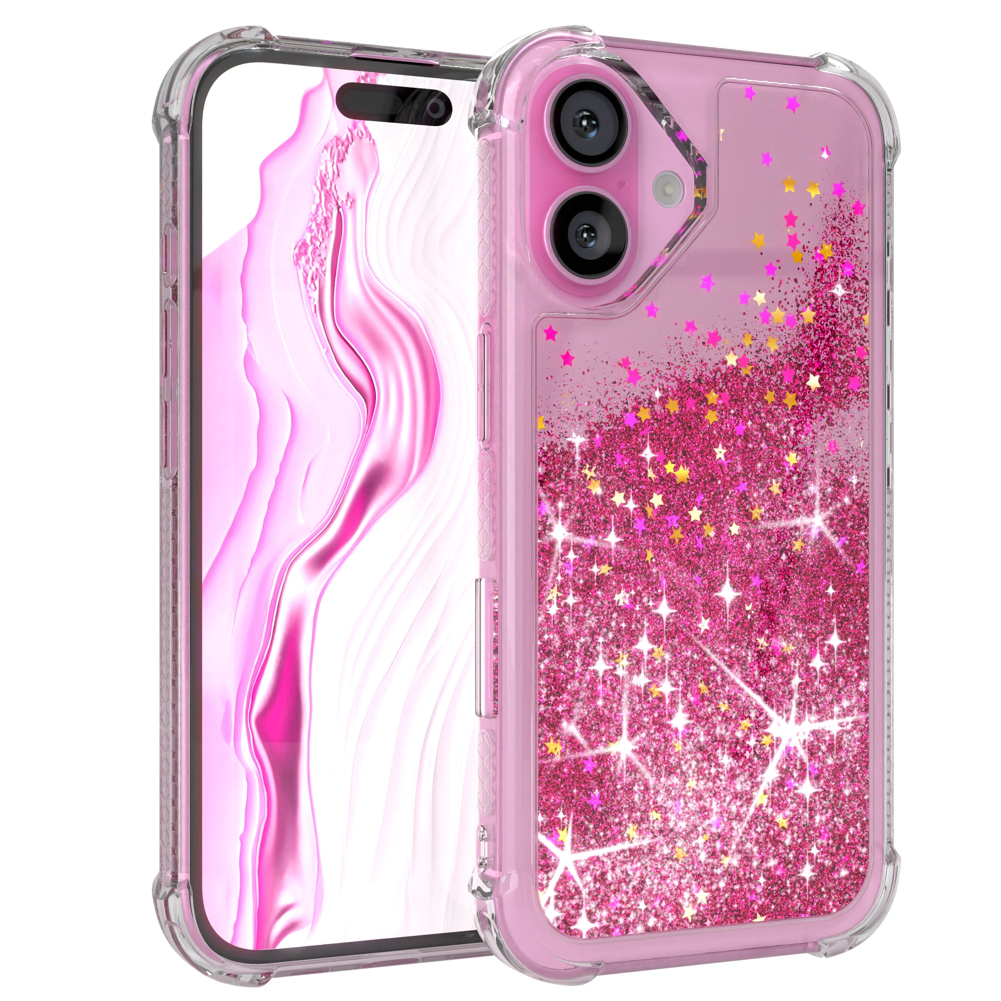 iPhone 16 Glitzerhülle