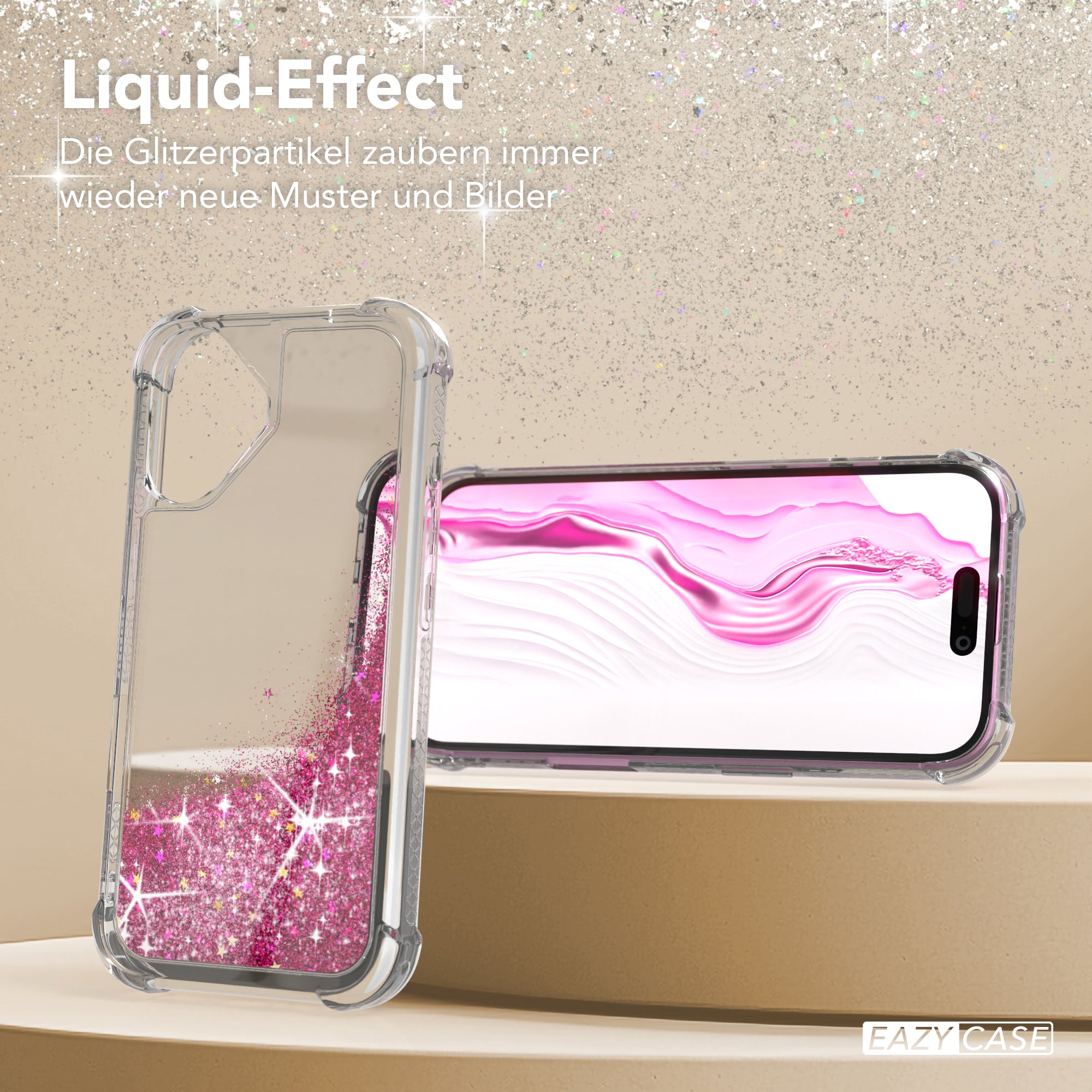 iPhone 16 Glitzerhülle