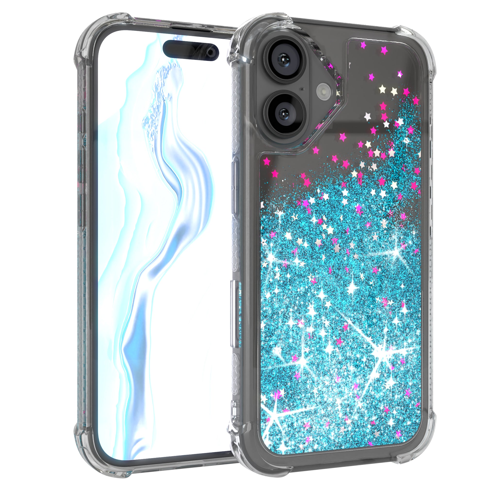 iPhone 16 Glitzerhülle