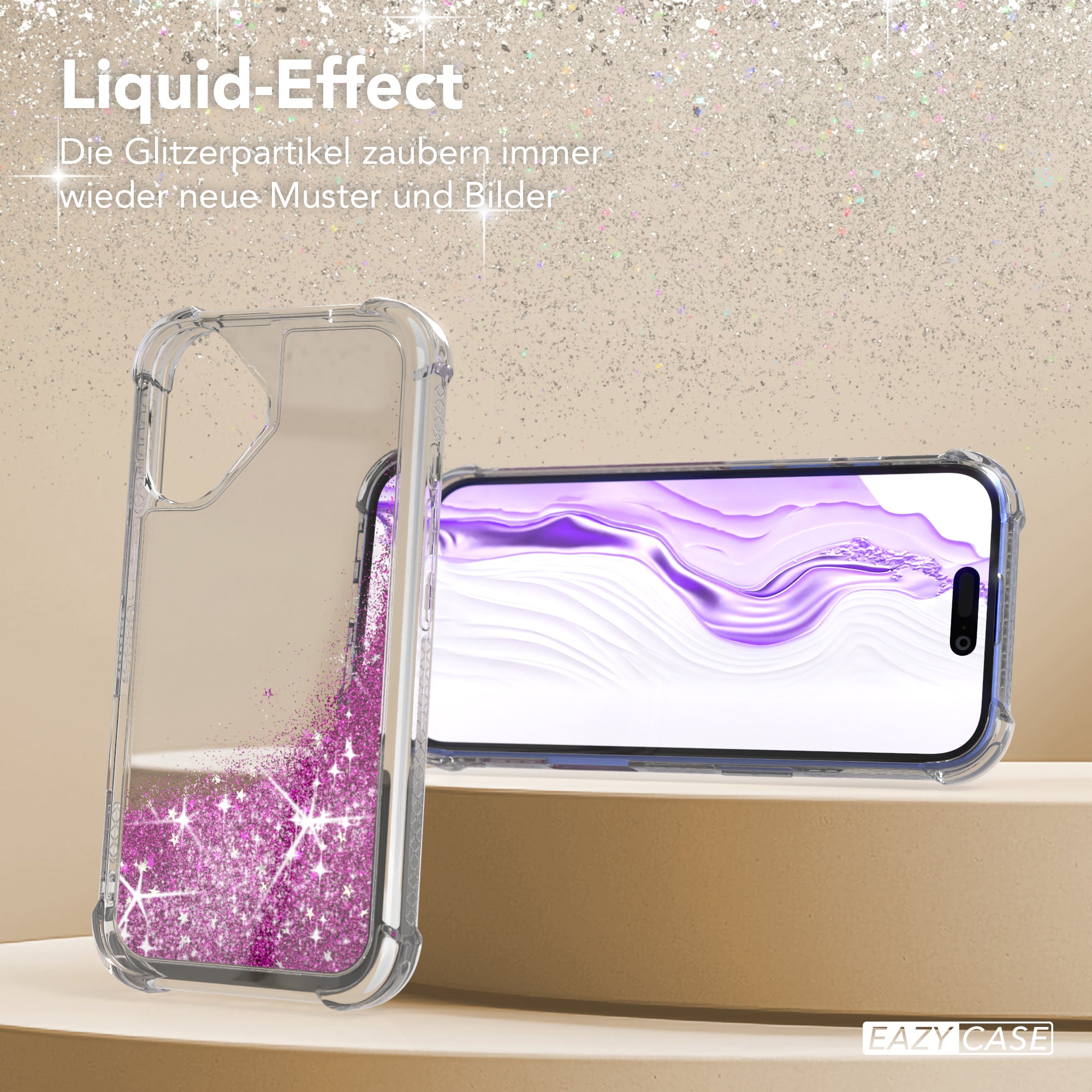 iPhone 16 Glitzerhülle