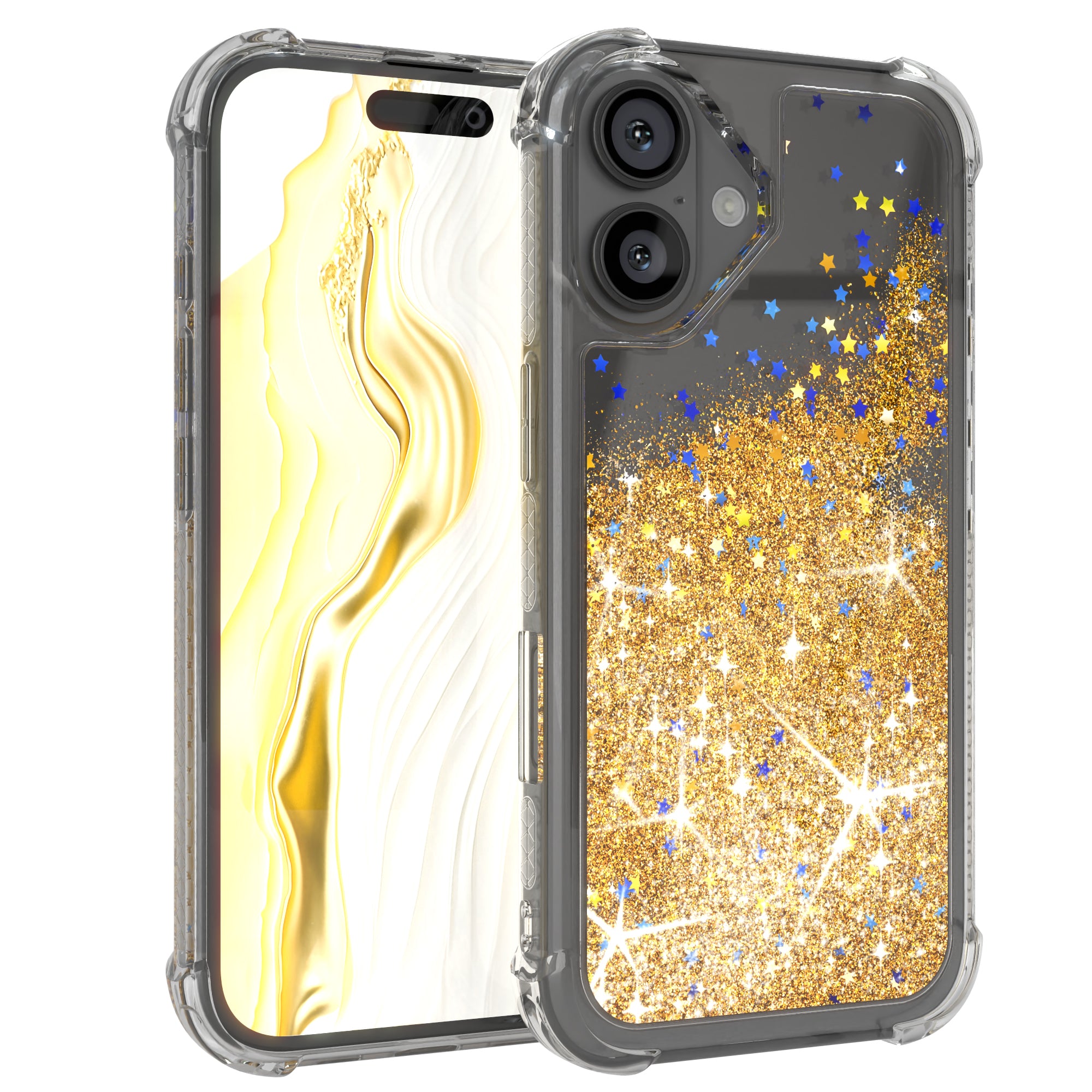 iPhone 16 Glitzerhülle