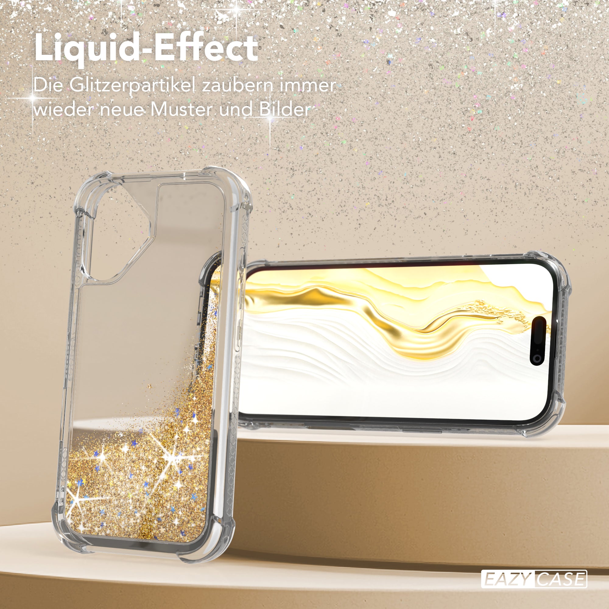 iPhone 16 Glitzerhülle