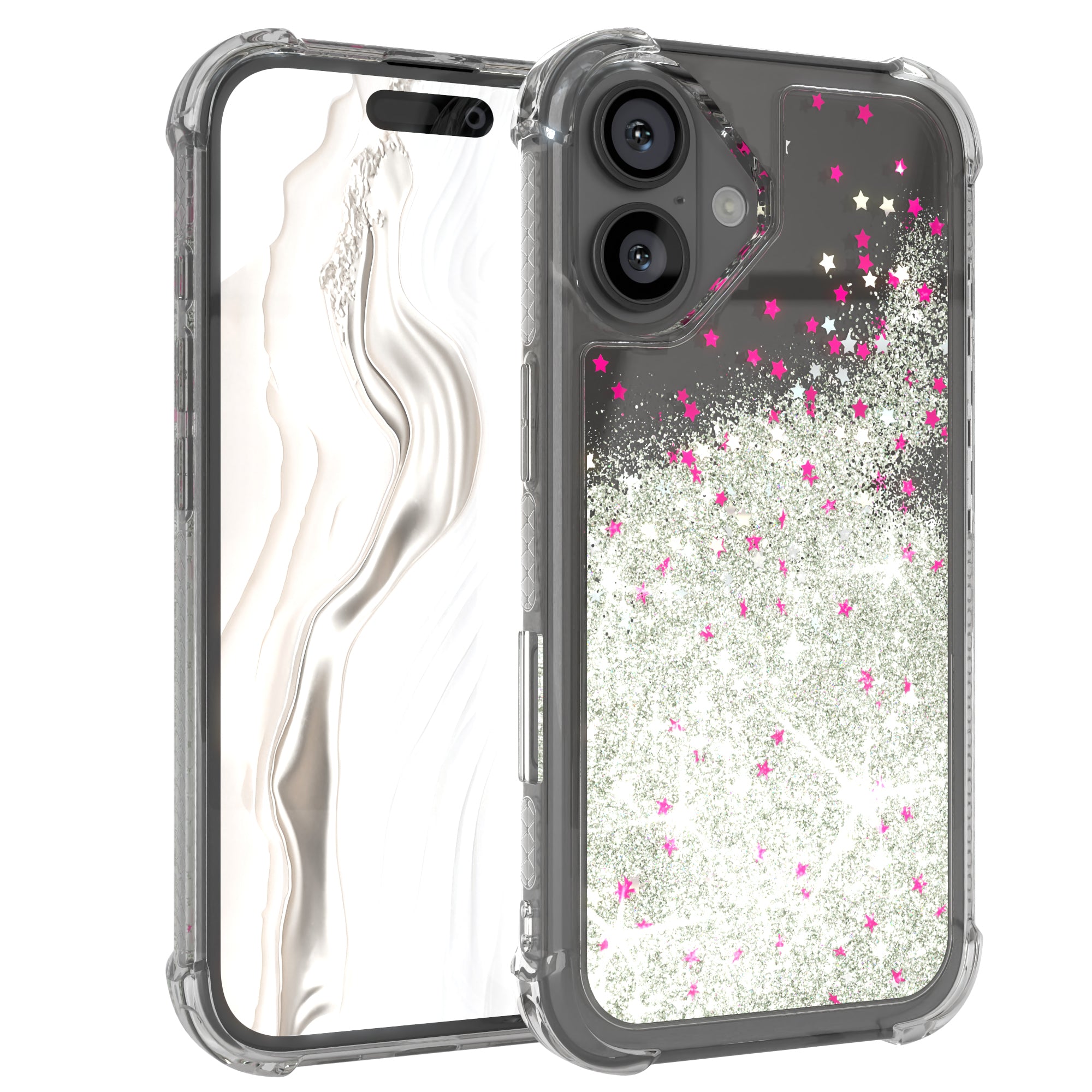 iPhone 16 Glitzerhülle