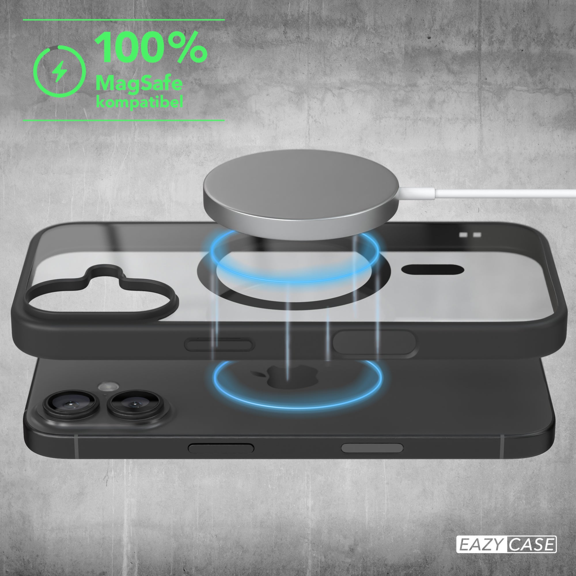 iPhone 16 transparente Hülle mit MagSafe