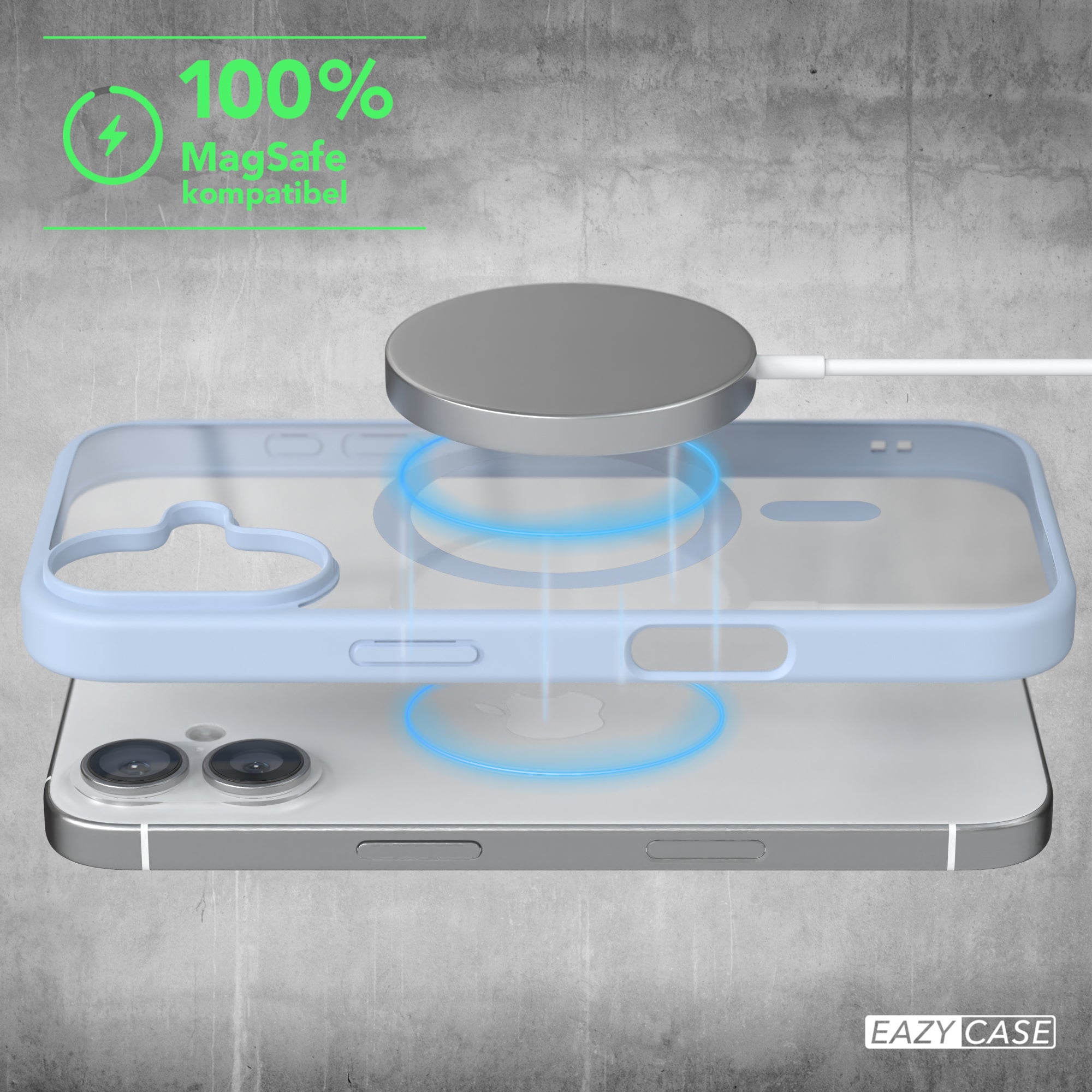 iPhone 16 transparente Hülle mit MagSafe