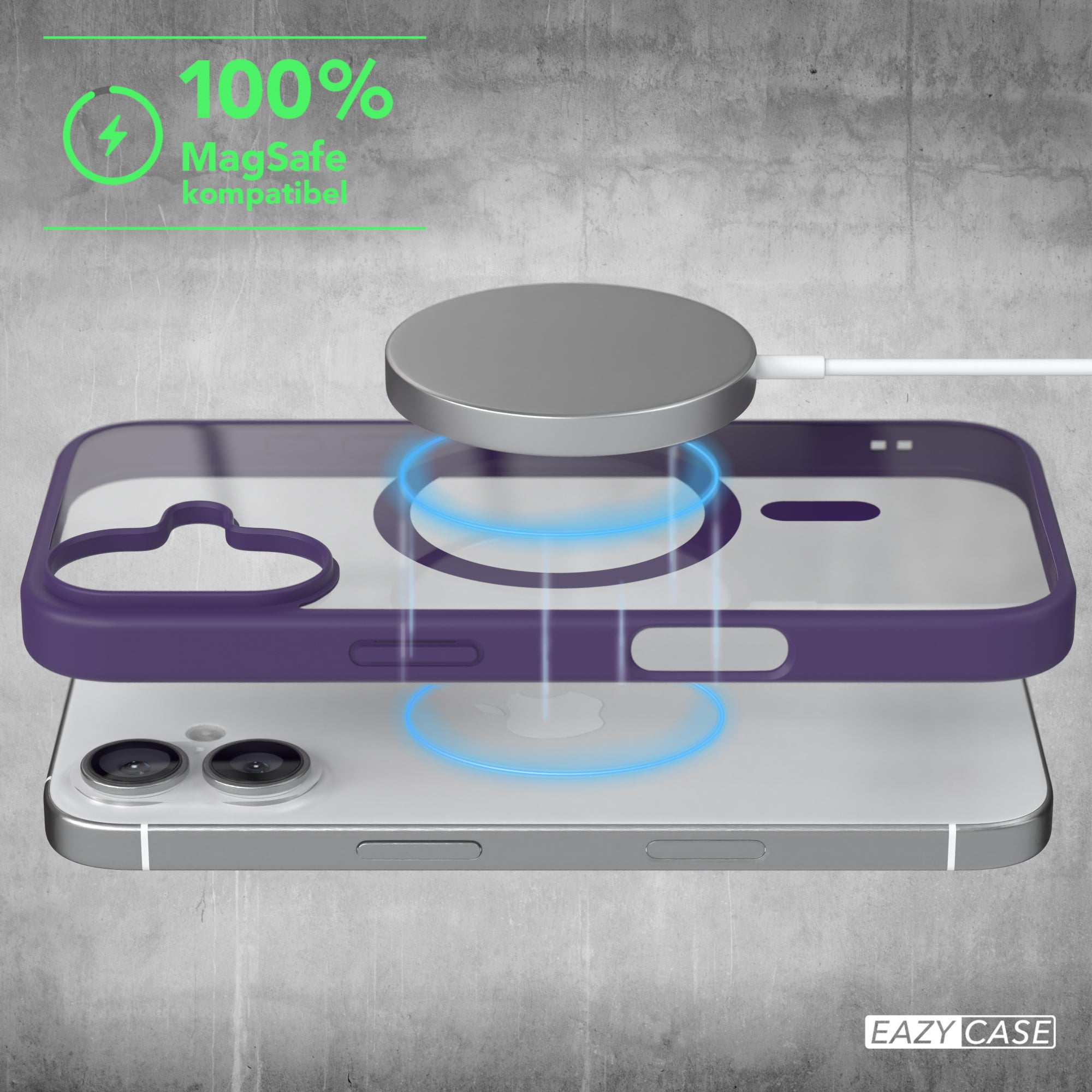 iPhone 16 transparente Hülle mit MagSafe