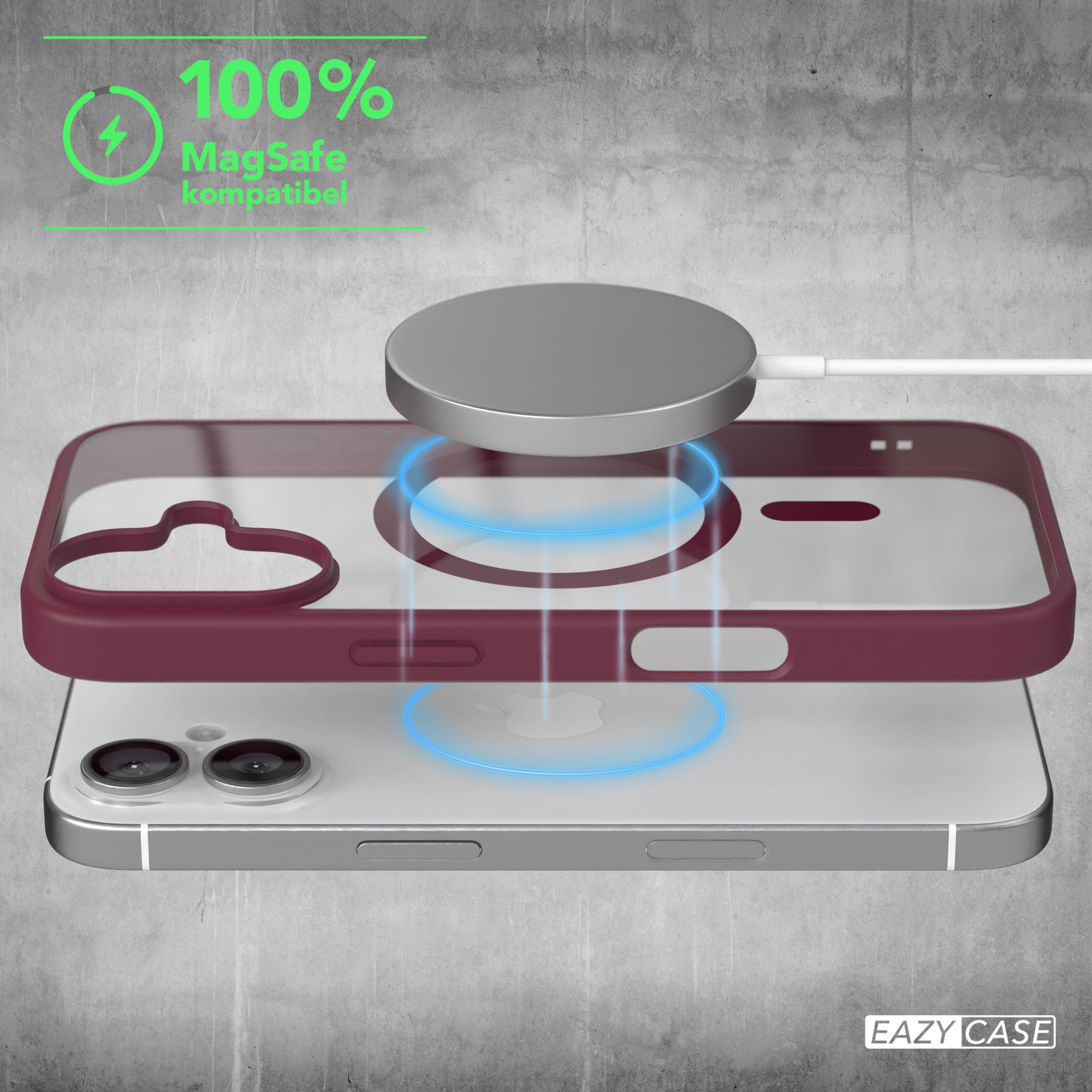 iPhone 16 transparente Hülle mit MagSafe