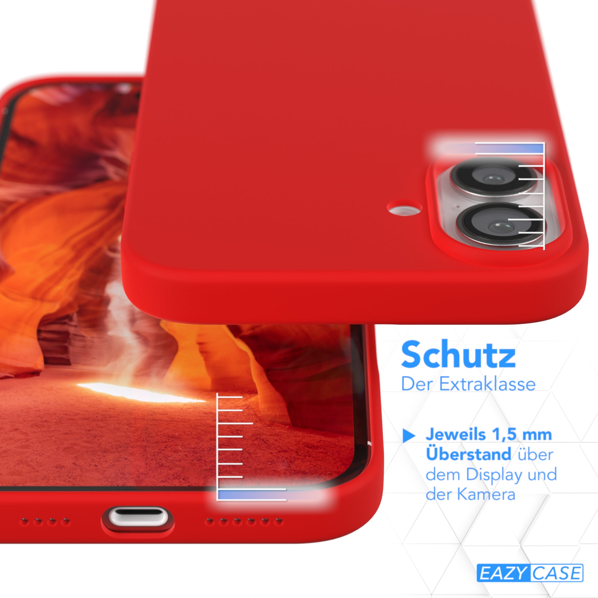 iPhone 16 Plus Premium Silikonhülle