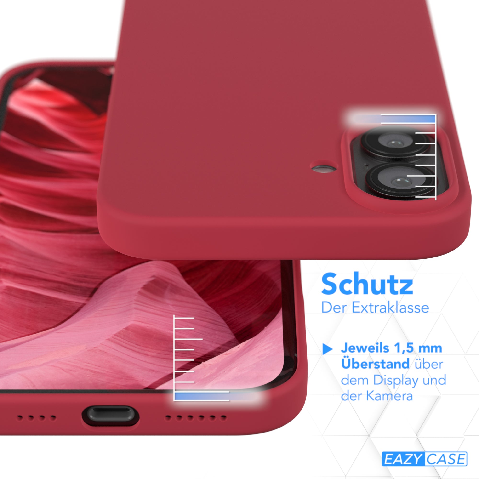 iPhone 16 Plus Premium Silikonhülle