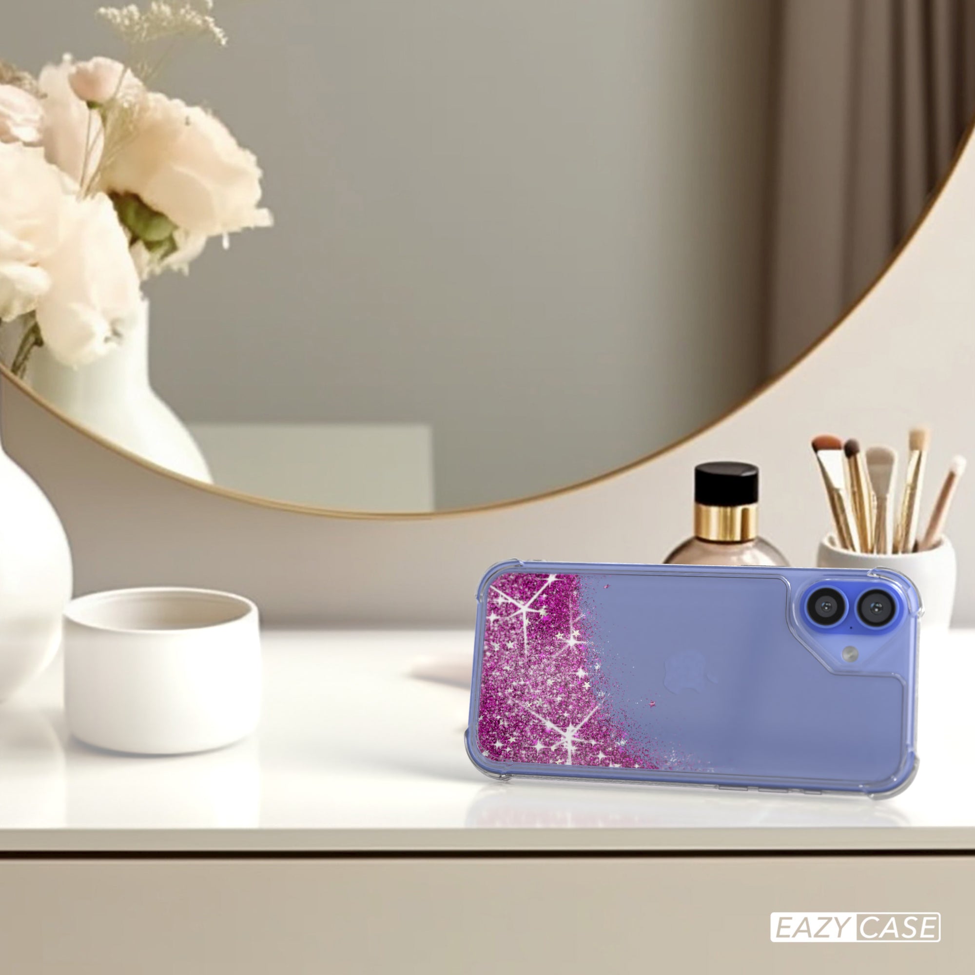 iPhone 16 Plus Glitzerhülle