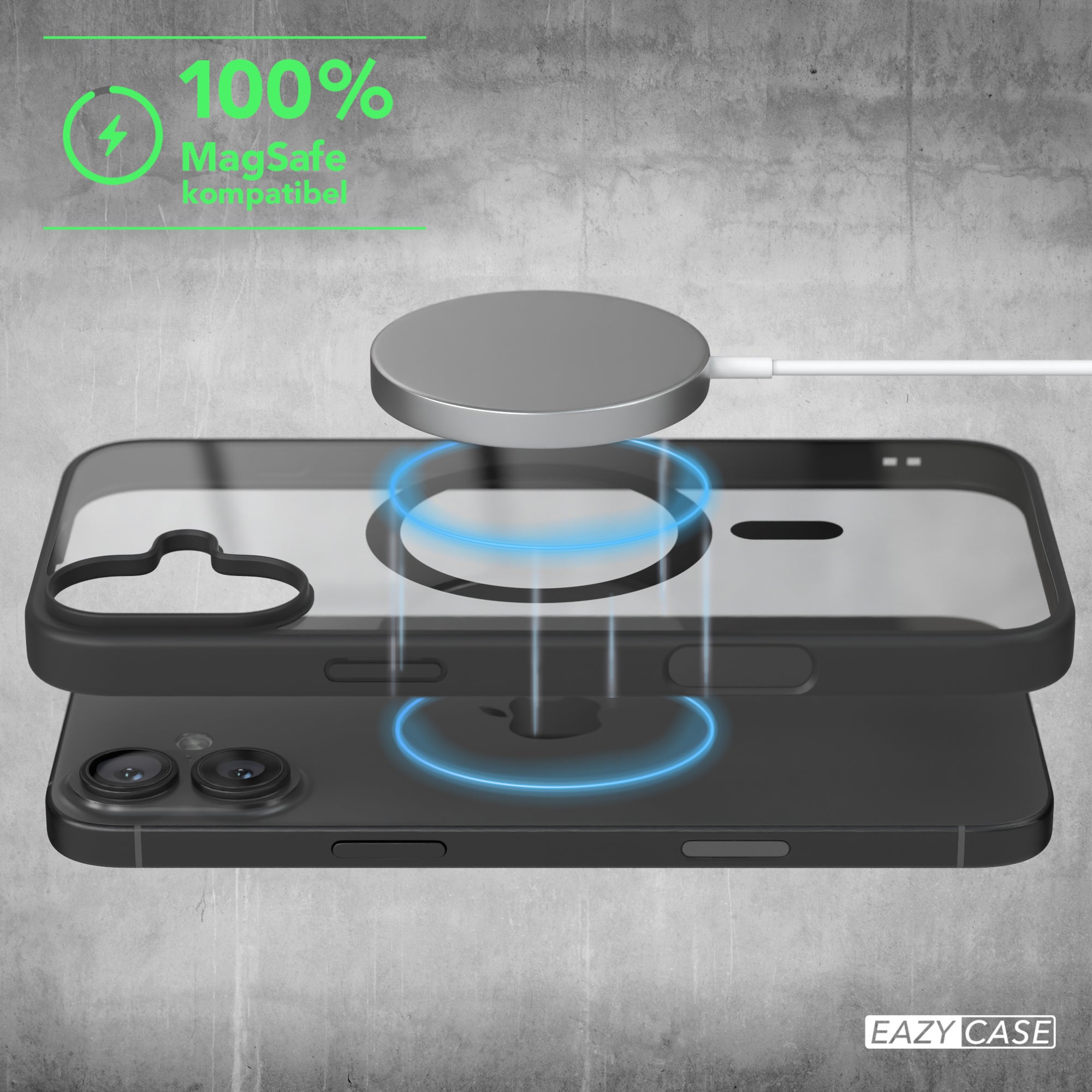 iPhone 16 Plus transparente Hülle mit MagSafe