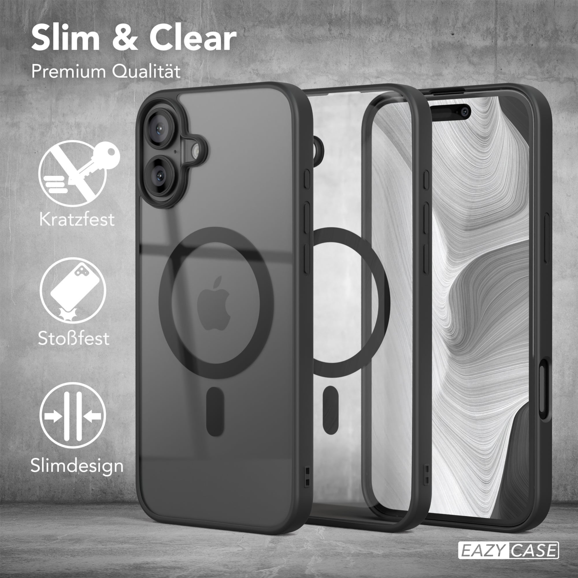 iPhone 16 Plus transparente Hülle mit MagSafe