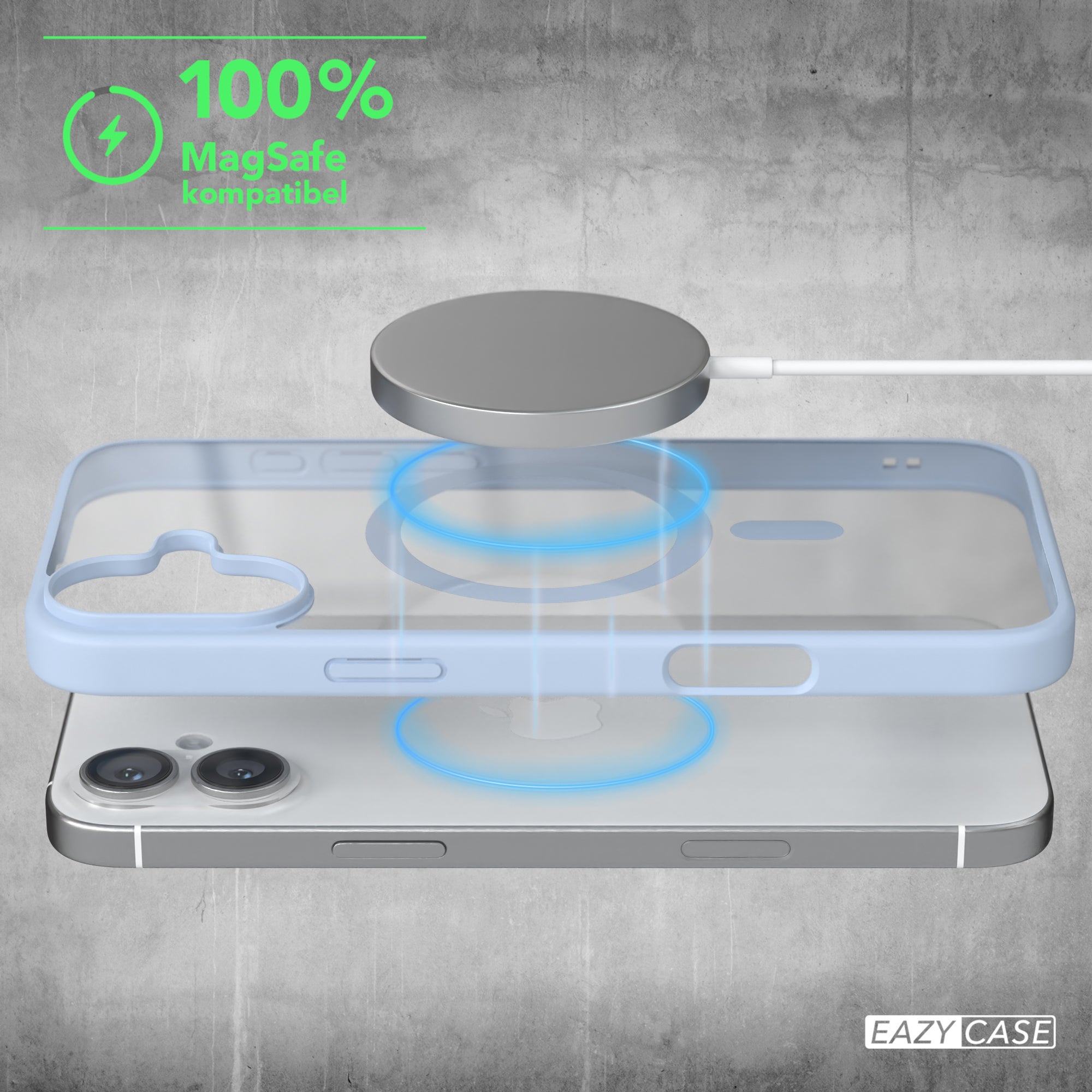 iPhone 16 Plus transparente Hülle mit MagSafe
