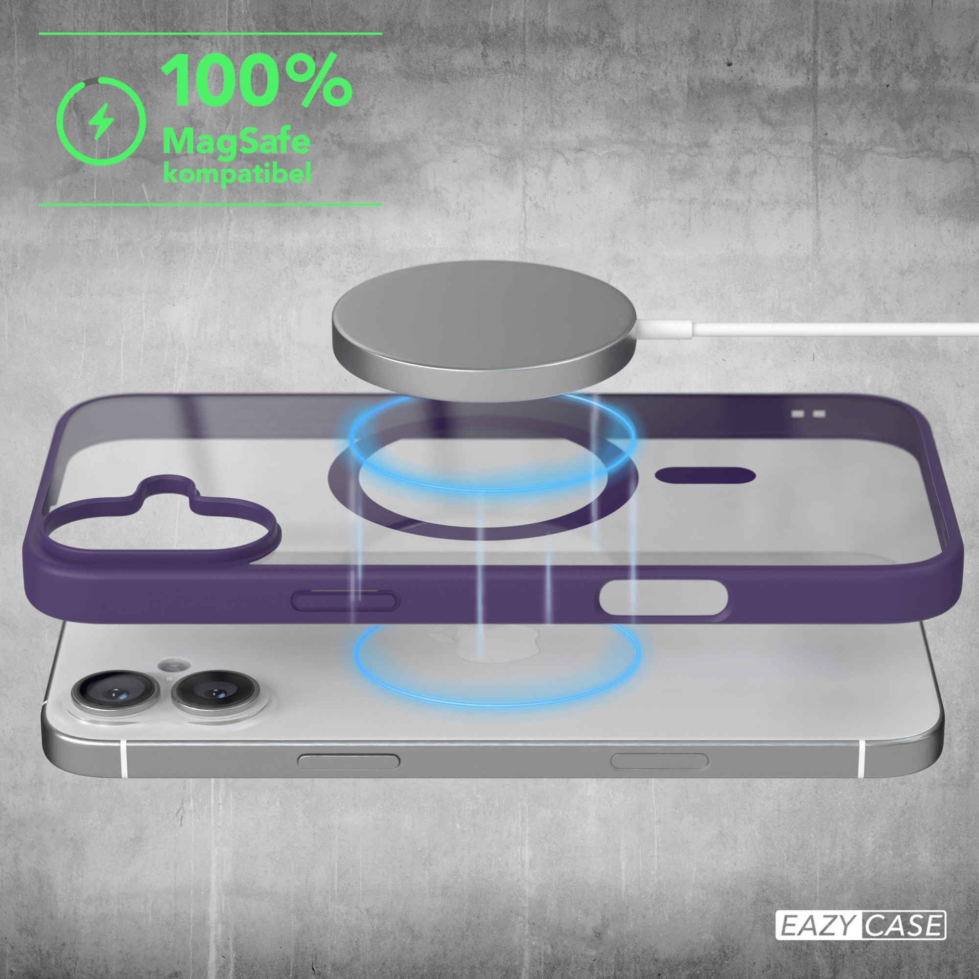 iPhone 16 Plus transparente Hülle mit MagSafe