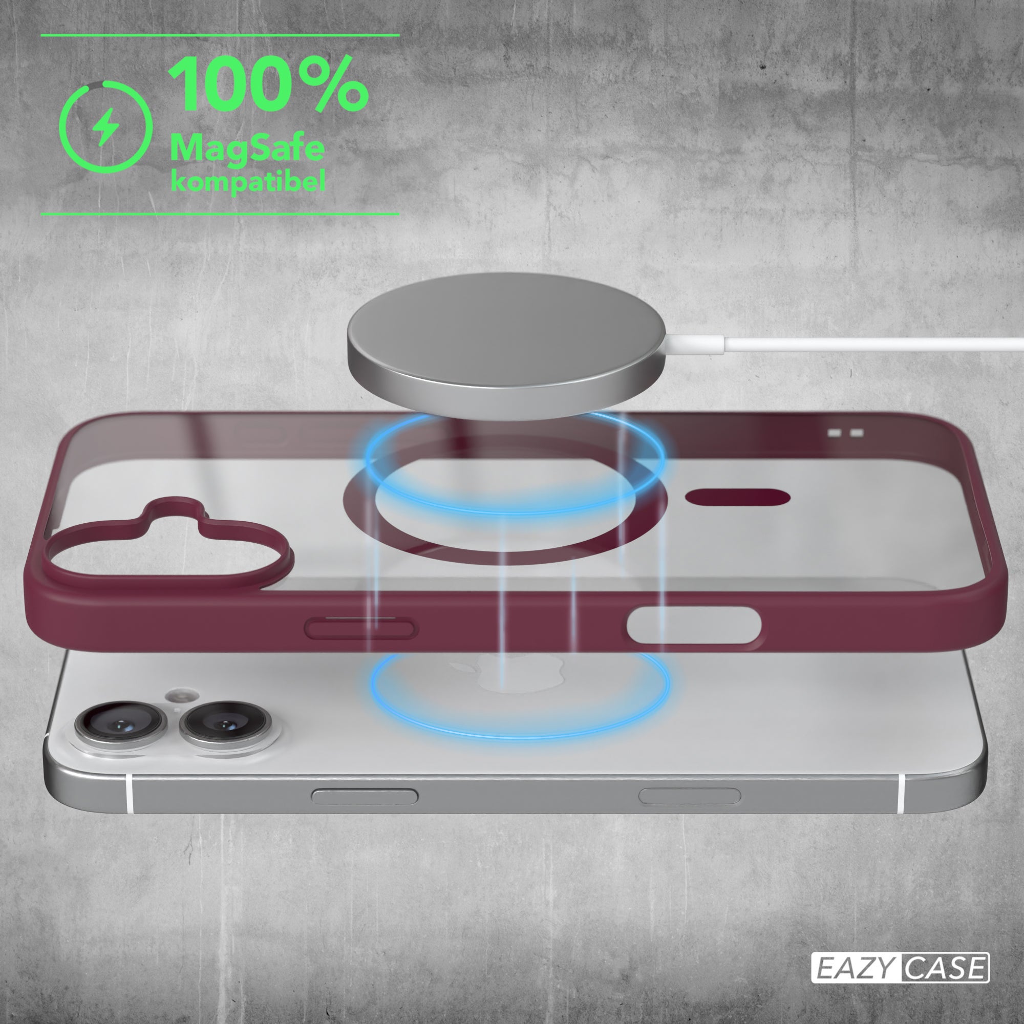 iPhone 16 Plus transparente Hülle mit MagSafe