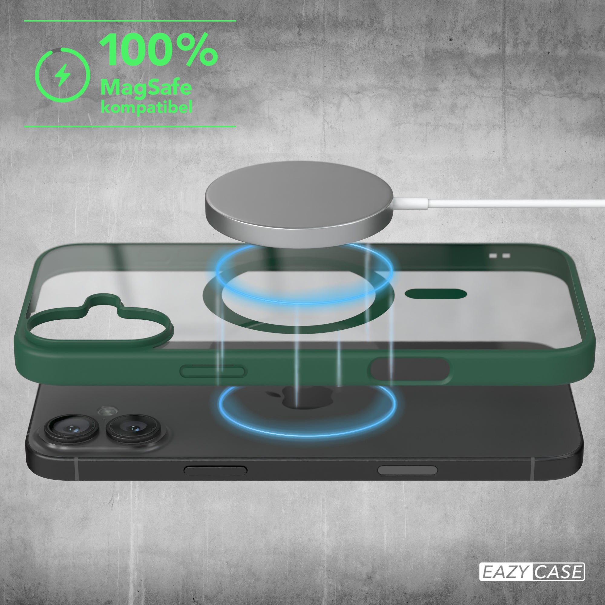 iPhone 16 Plus transparente Hülle mit MagSafe