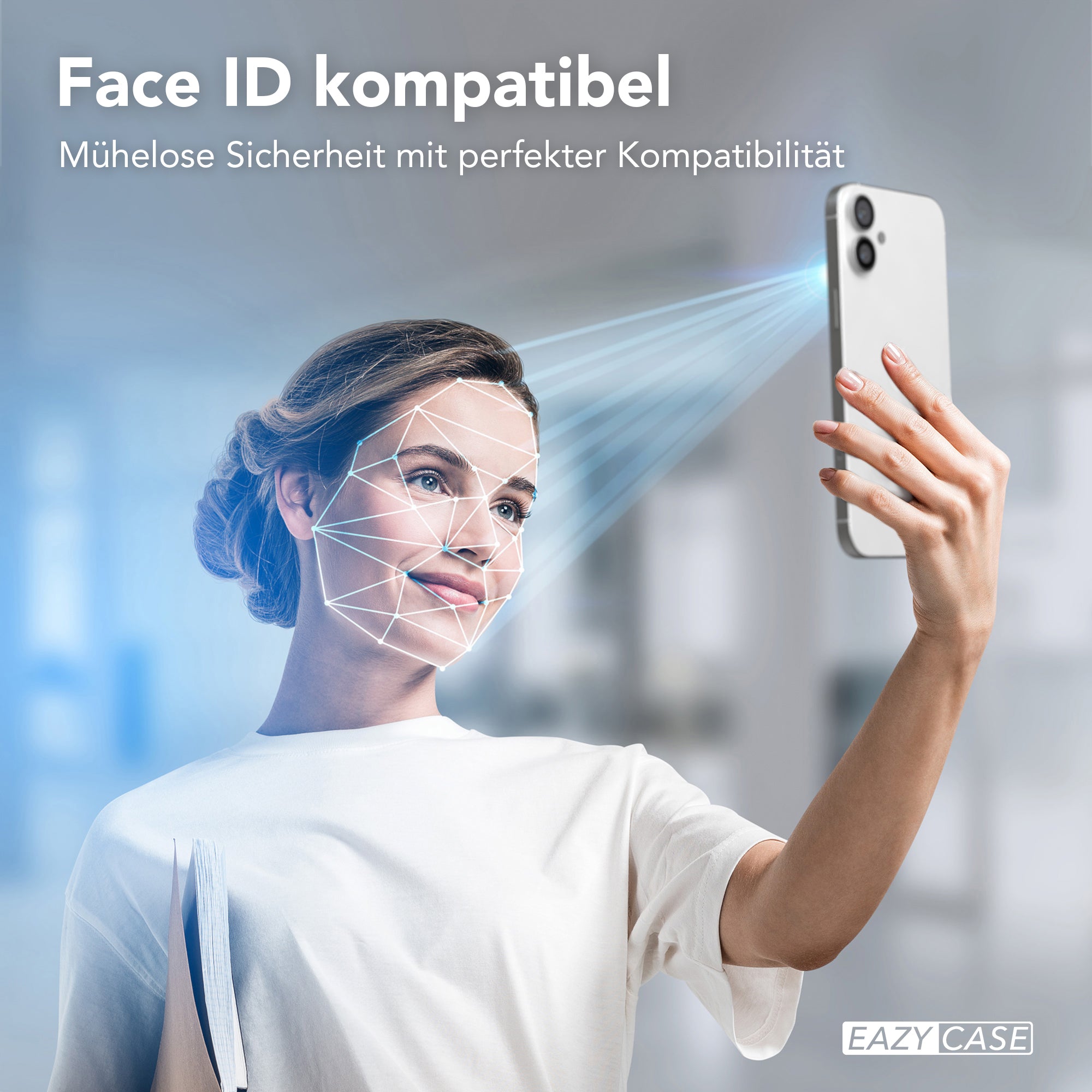 iPhone 16 Plus 2er Set Glasfolie + Installationsrahmen